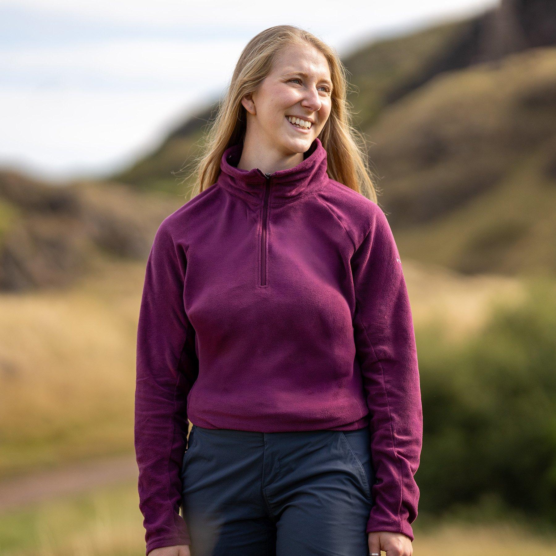 Women's Stratagate 1/2 Zip Fleece - Purple - Image 6