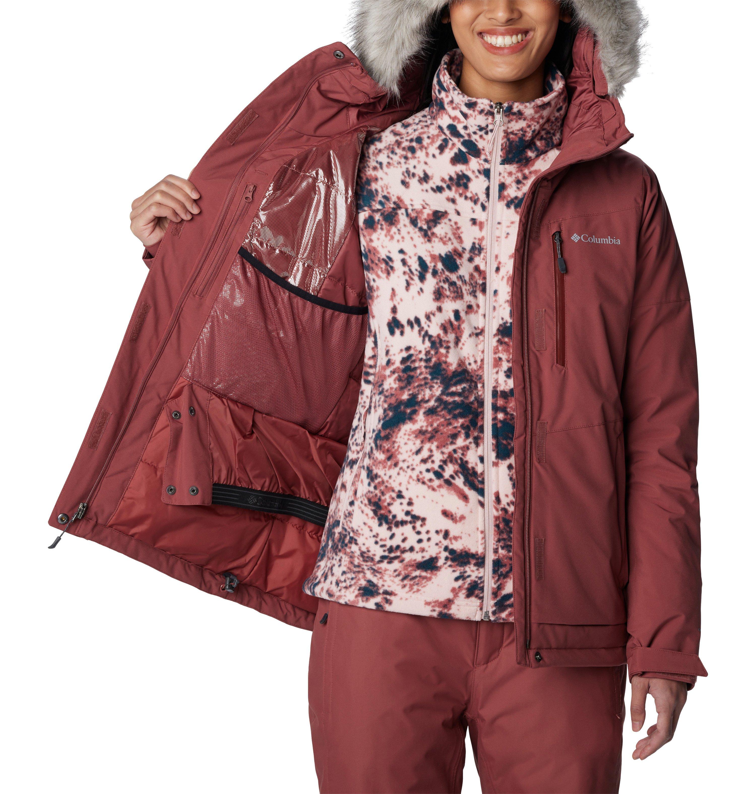 Women's Ava Alpine Waterproof Ski Jacket - Purple - Image 3