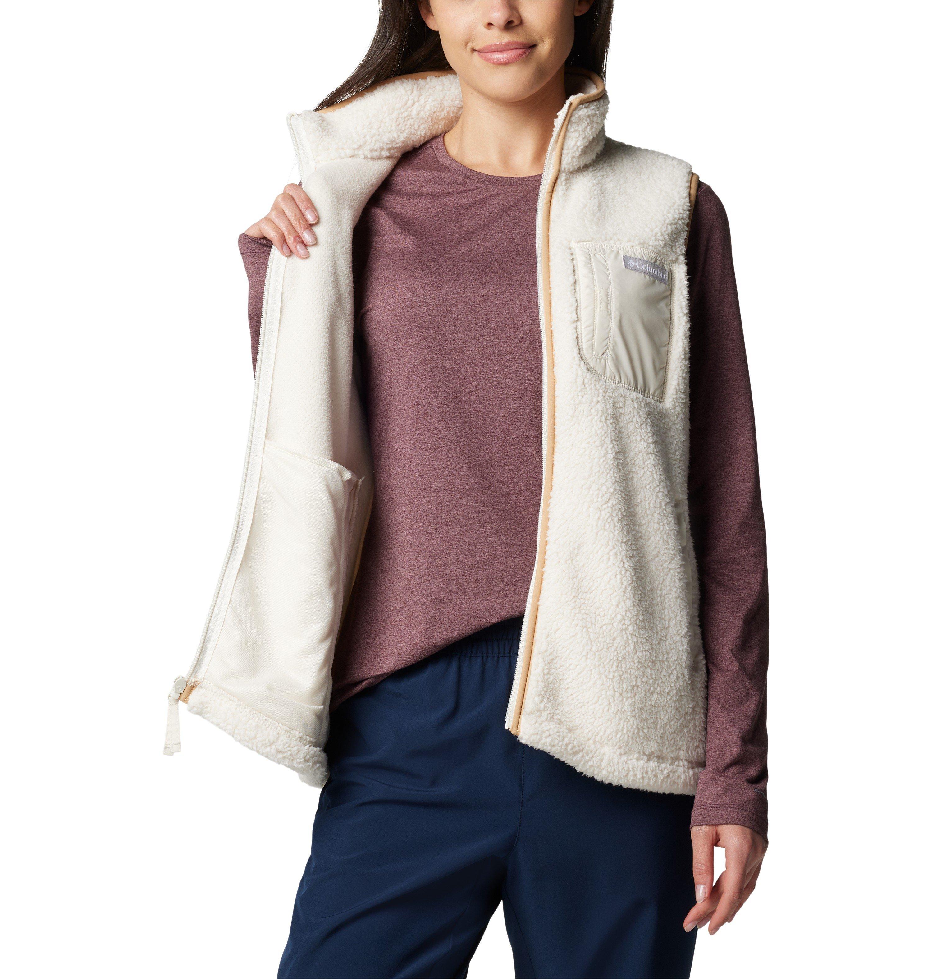 Women's West Bend II Fleece Vest - Cream - Image 3