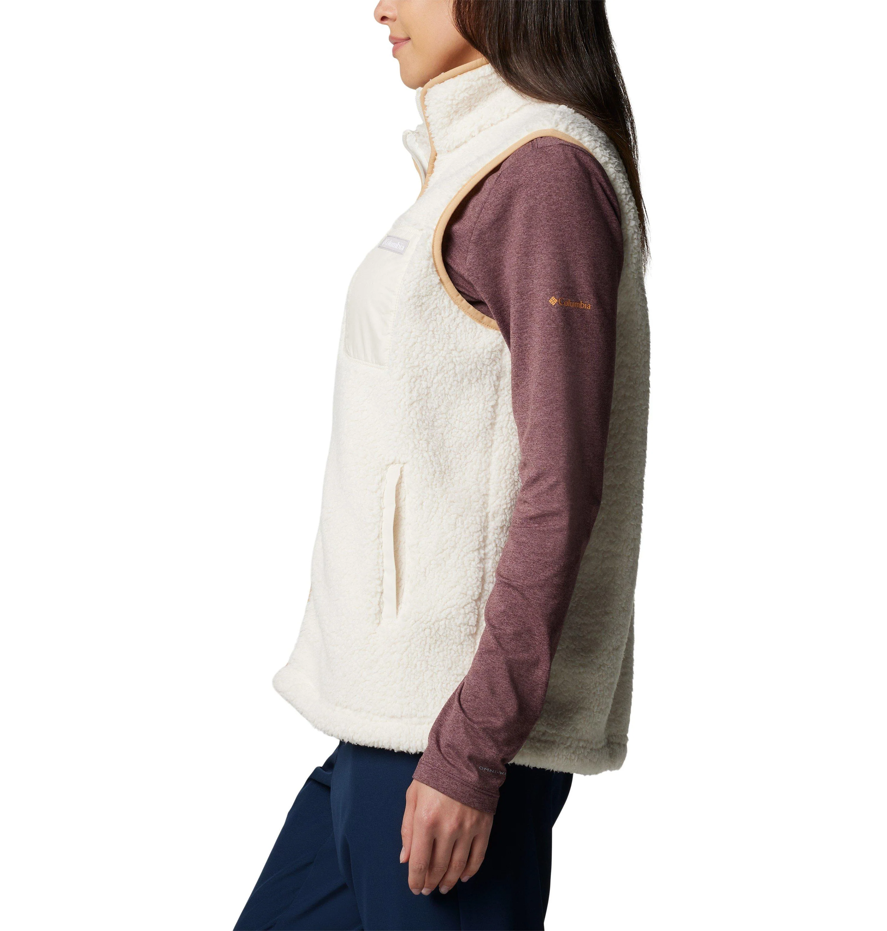 Women's West Bend II Fleece Vest - Cream - Image 4