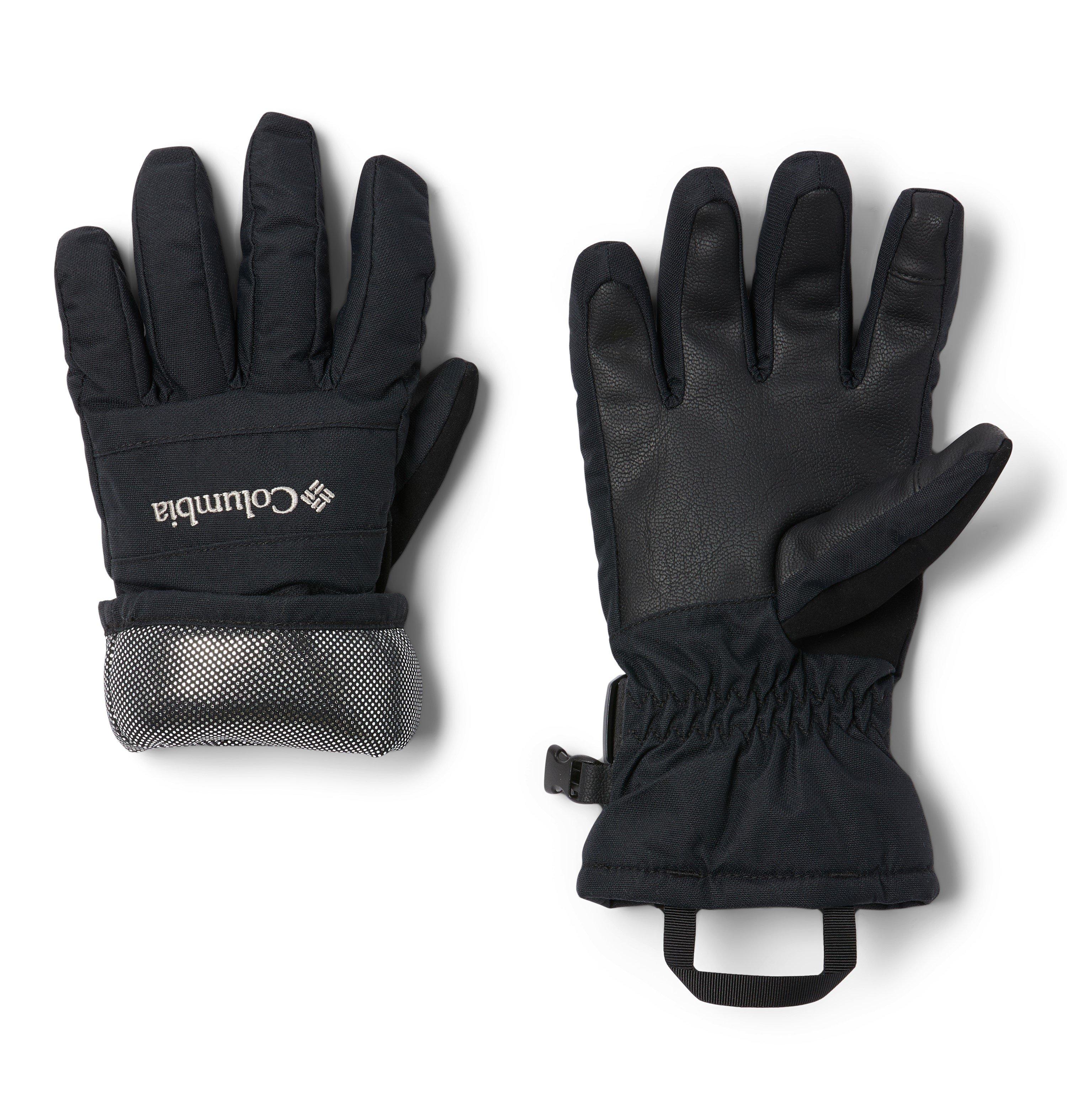 Kids' Whirlibird III Waterproof Ski Gloves - Black - Image 2
