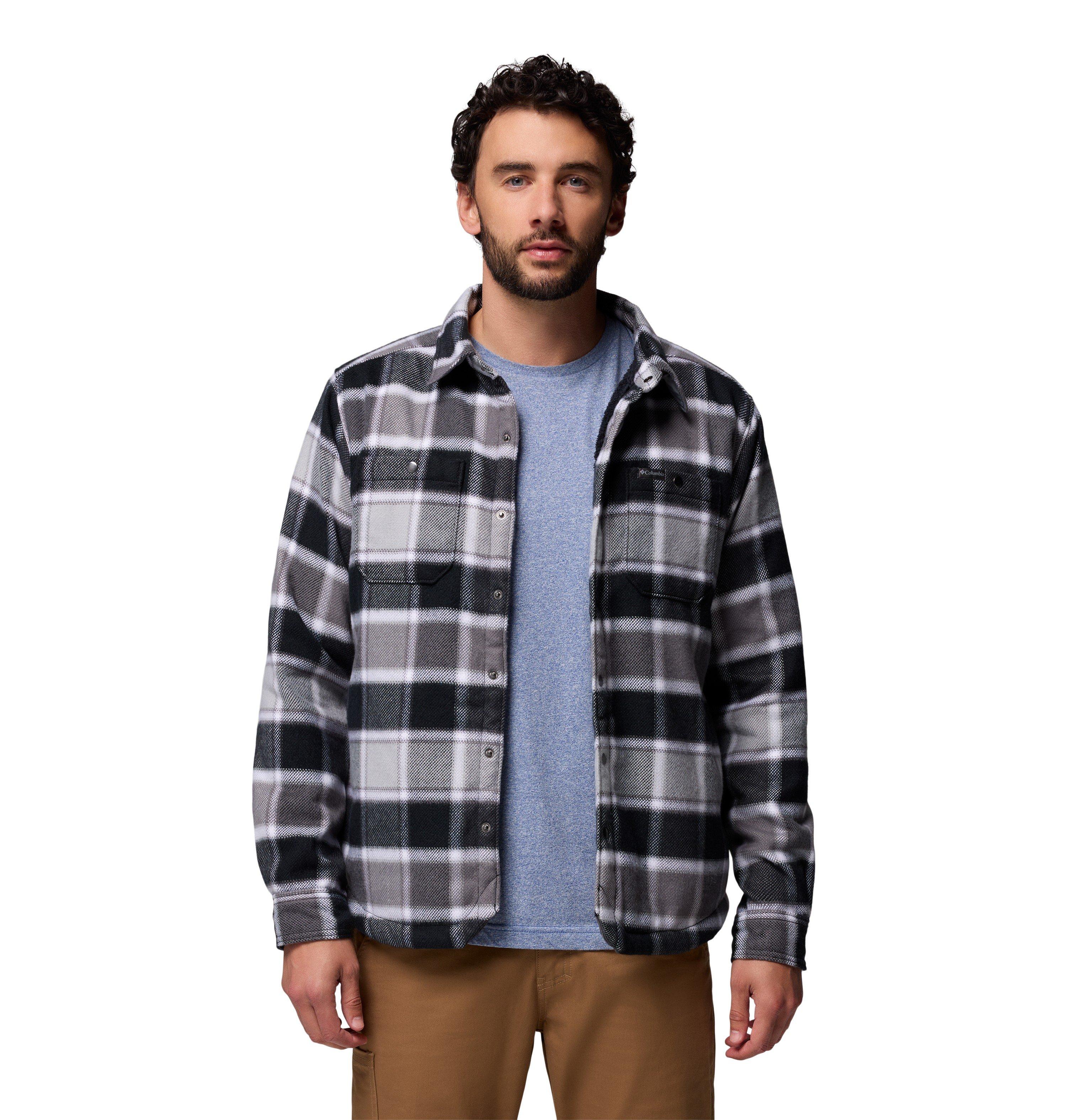 Men's Windward II Shirt Jacket - Black / Grey - Image 4