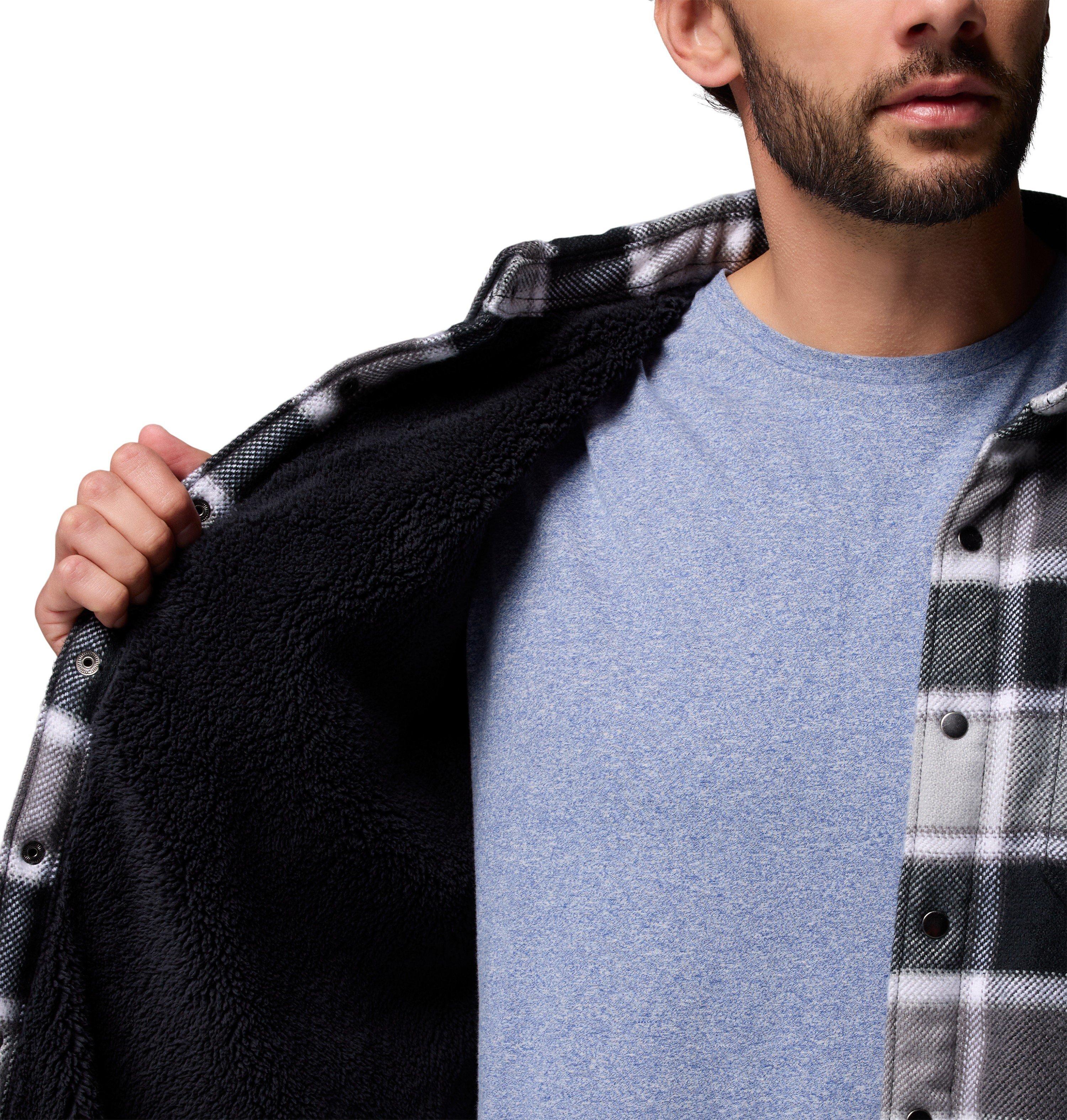 Men's Windward II Shirt Jacket - Black / Grey - Image 7