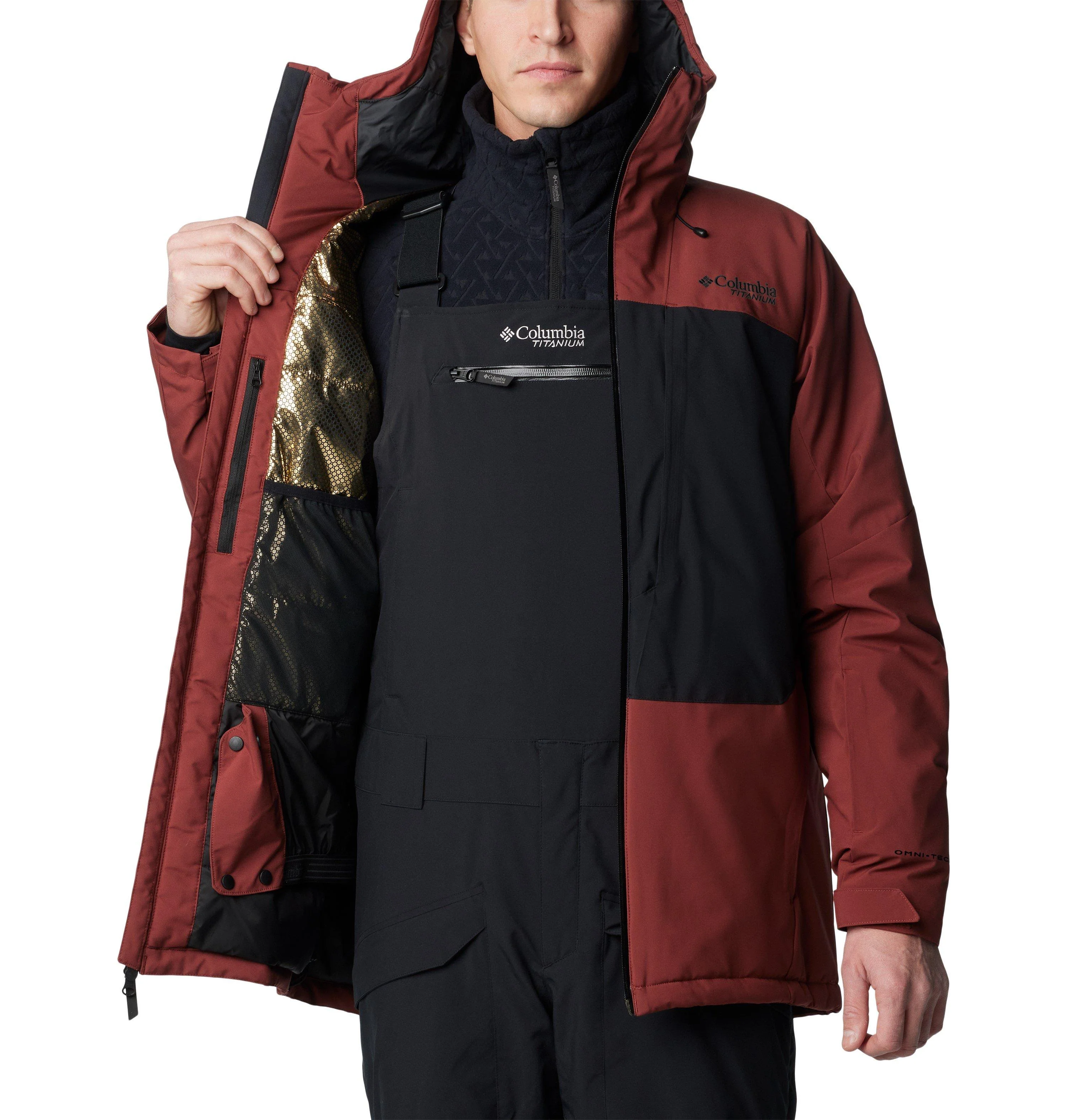 Men's Winter District III Ski Jacket - Red - Image 5
