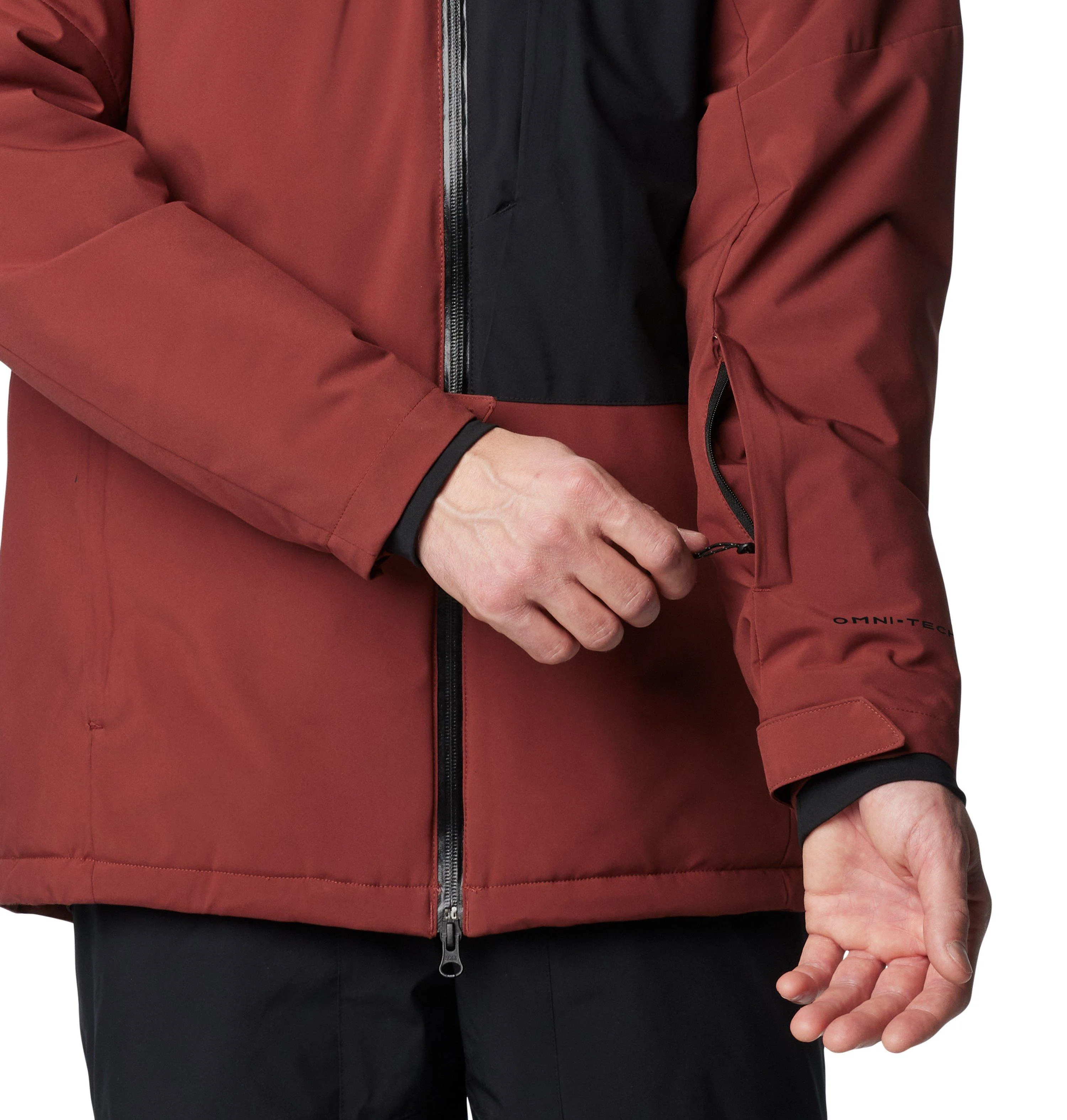 Men's Winter District III Ski Jacket - Red - Image 6