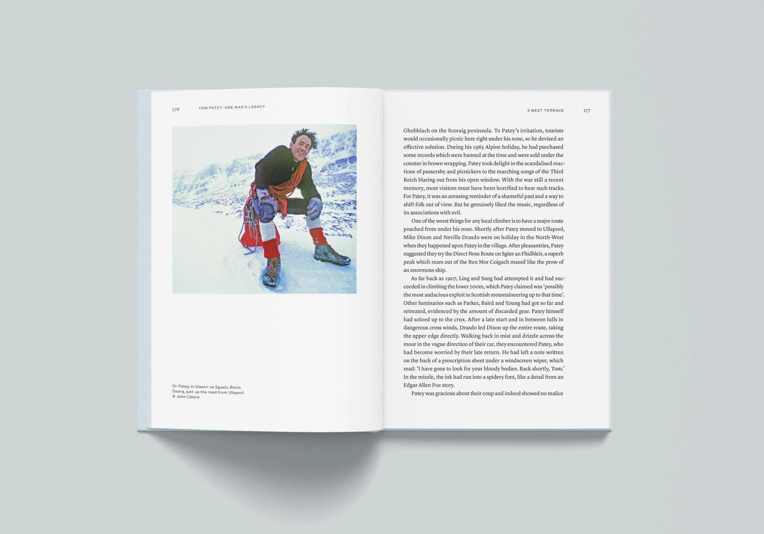 One Man's Legacy: Tom Patey by Mike Dixon - Hardback Book - Image 3
