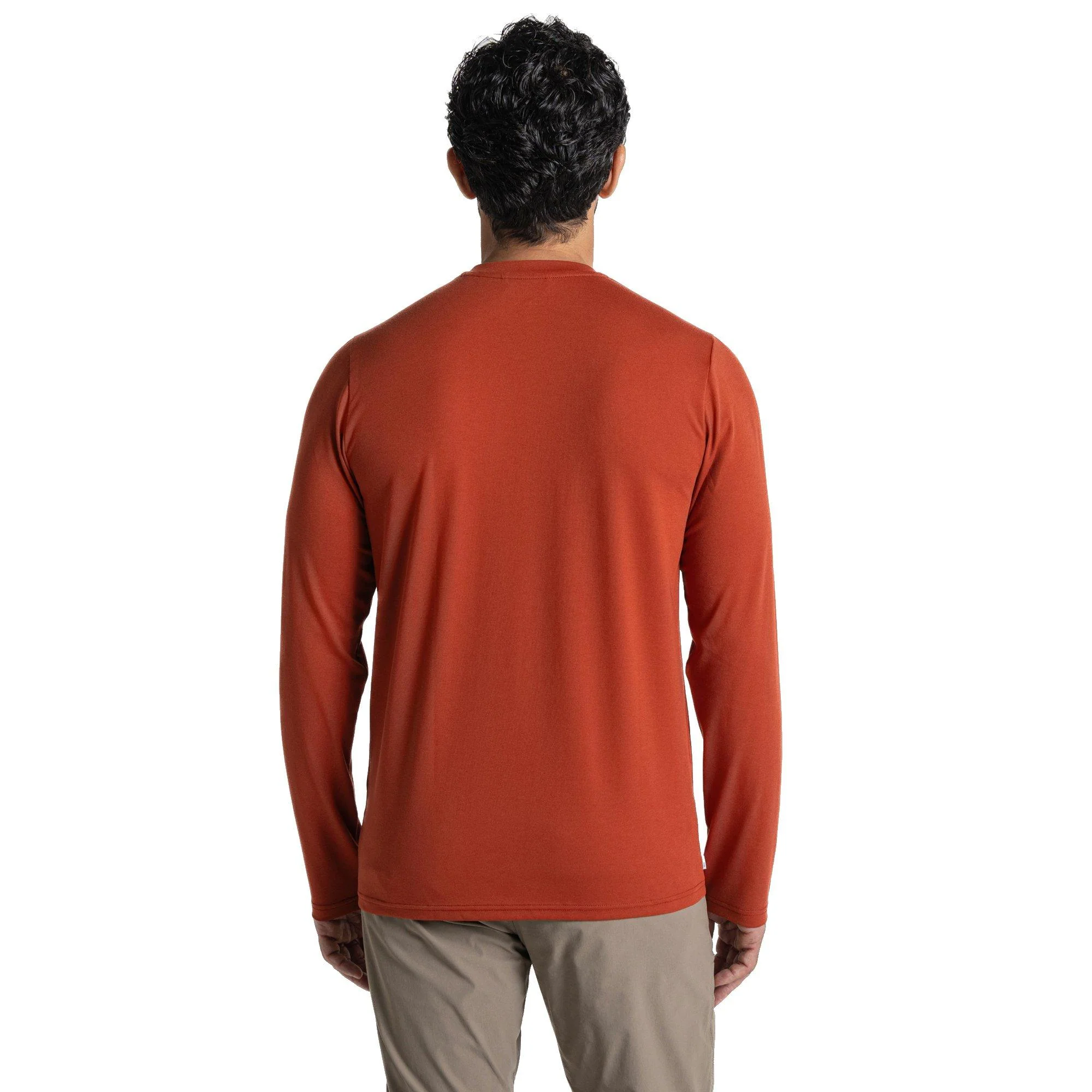 Men's NosiLife Abel Long-Sleeve T-Shirt - Red - Image 4