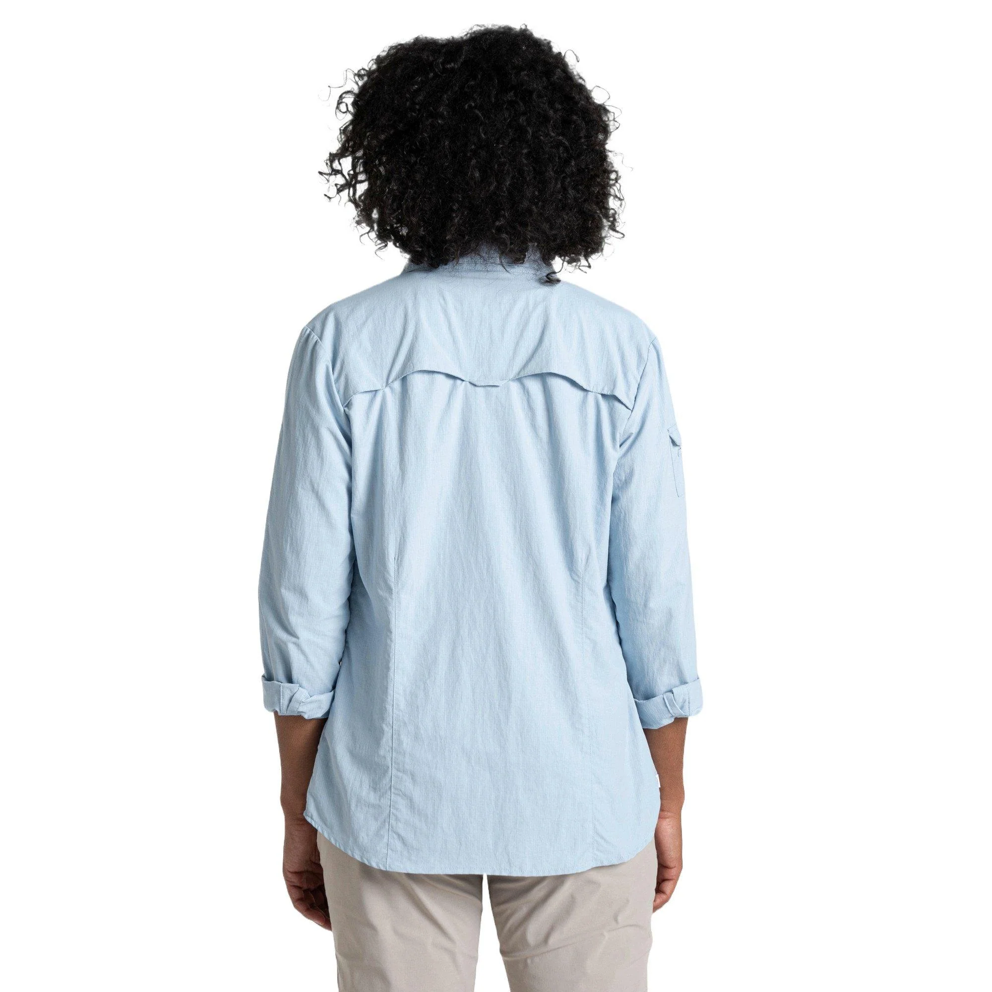 Women's NosiLife Adventure III Long-Sleeve Shirt - Blue - Image 4