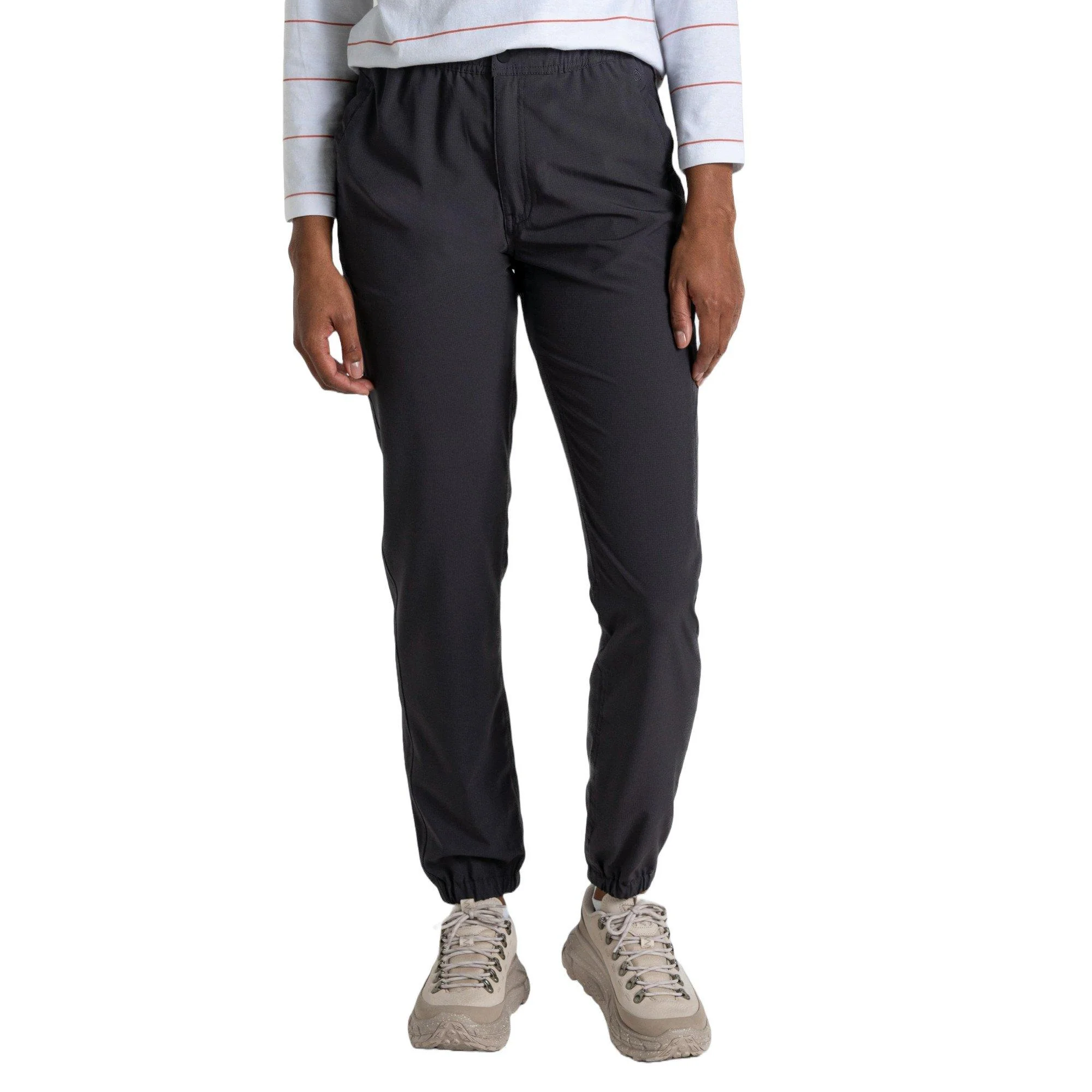 Women's NosiLife Lola Trousers - Grey - Image 2