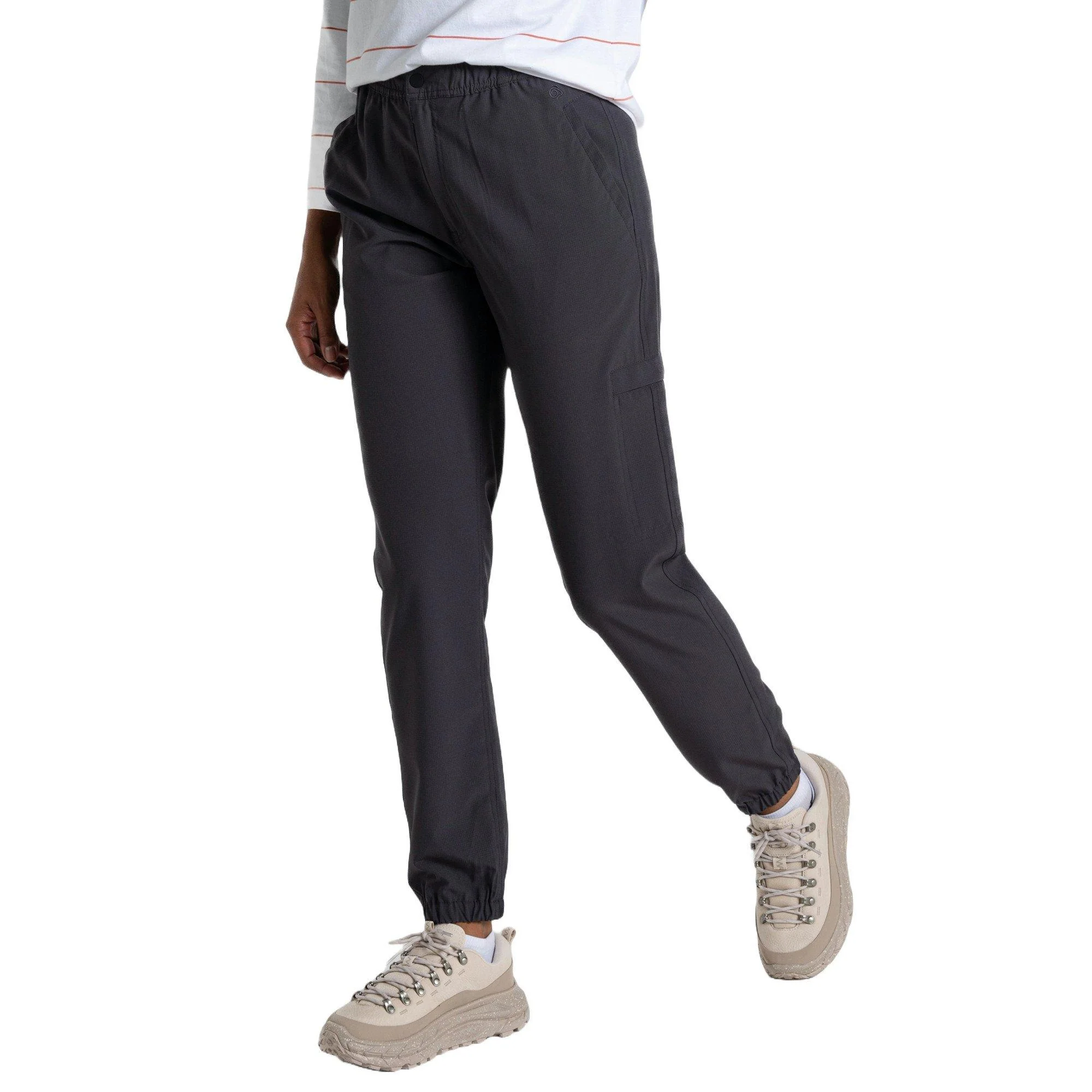 Women's NosiLife Lola Trousers - Grey - Image 5
