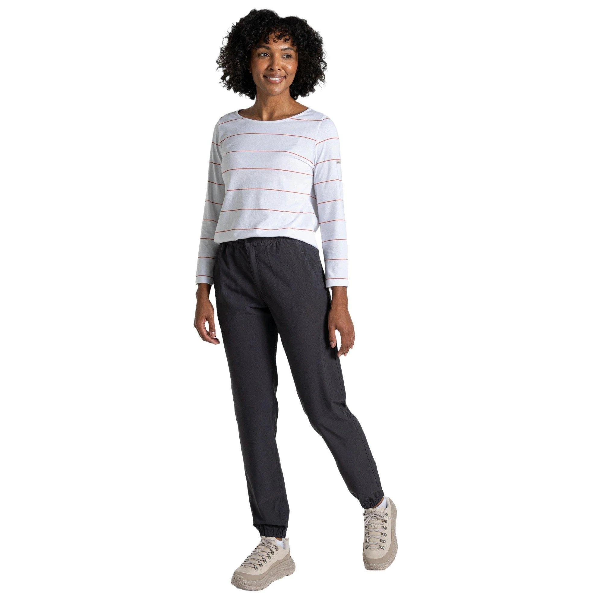 Women's NosiLife Lola Trousers - Grey - Image 6