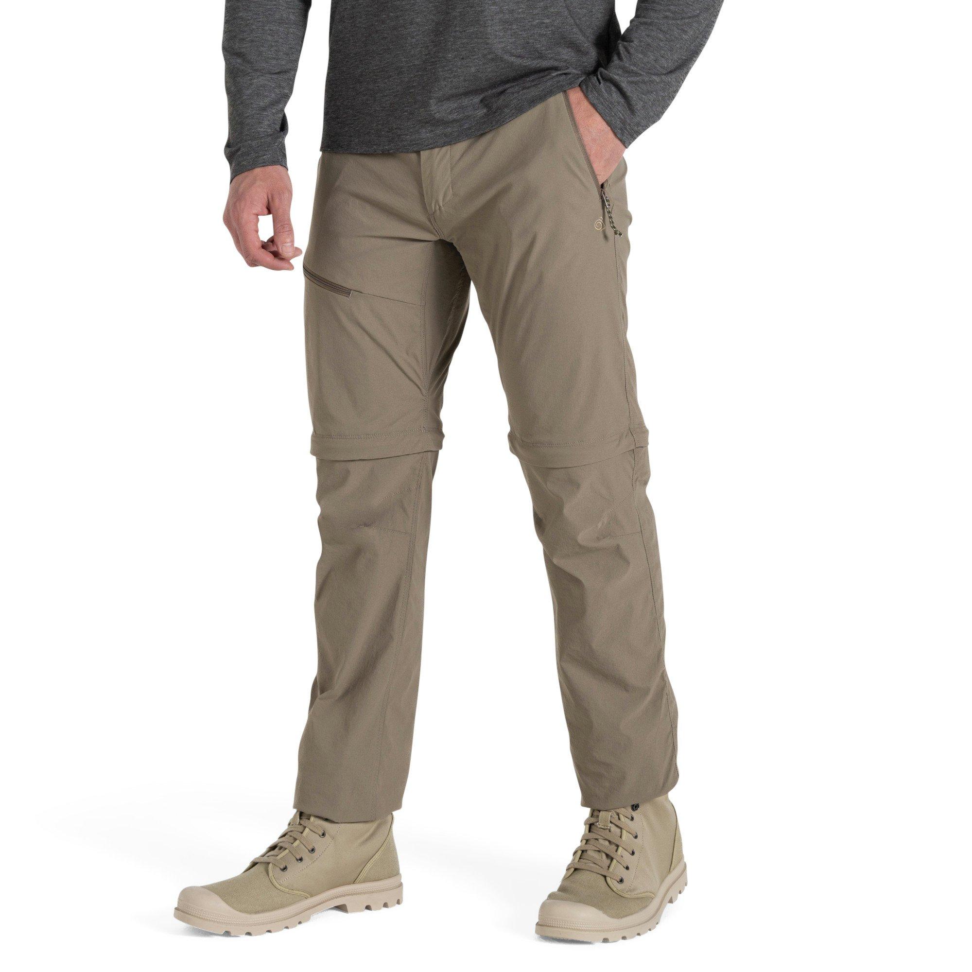 Men's NosiLife Pro Convertible III Trousers - Beige - Image 2