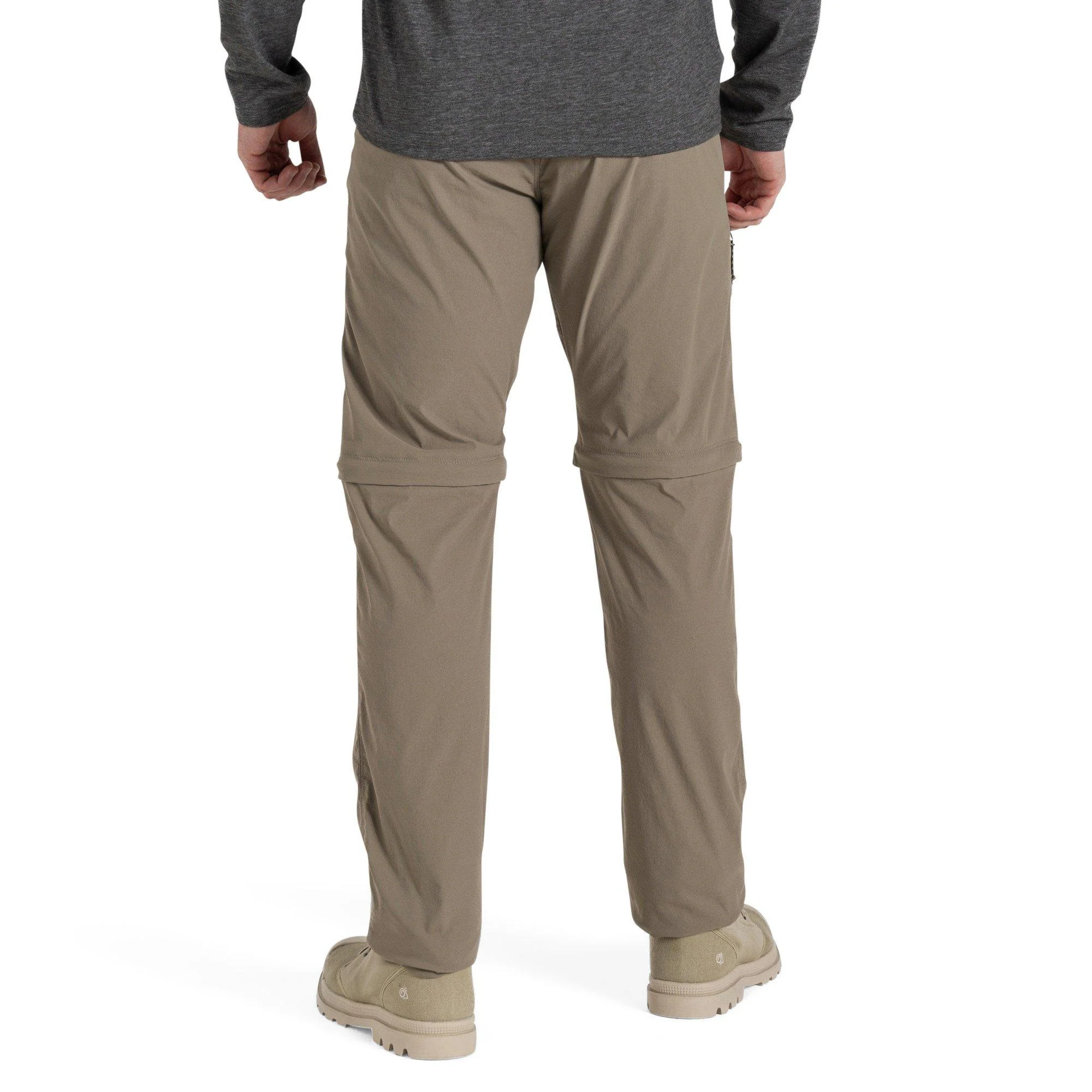 Men's NosiLife Pro Convertible III Trousers - Beige - Image 4