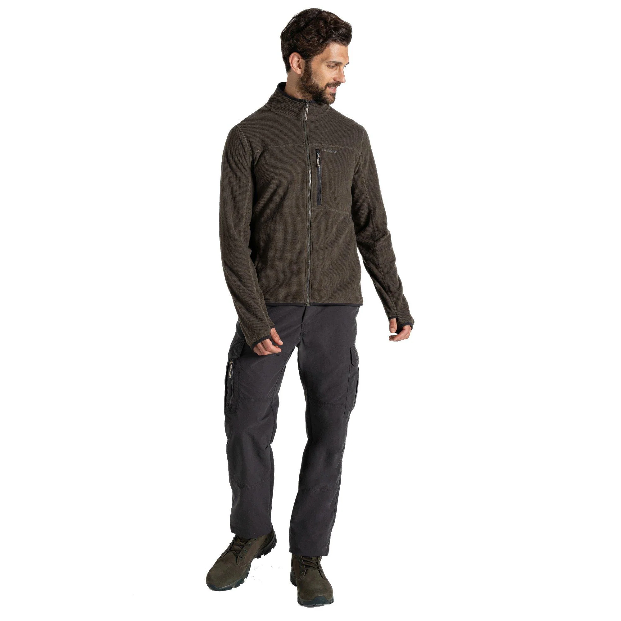 Men's NosiLife Spry Fleece Jacket - Green - Image 6