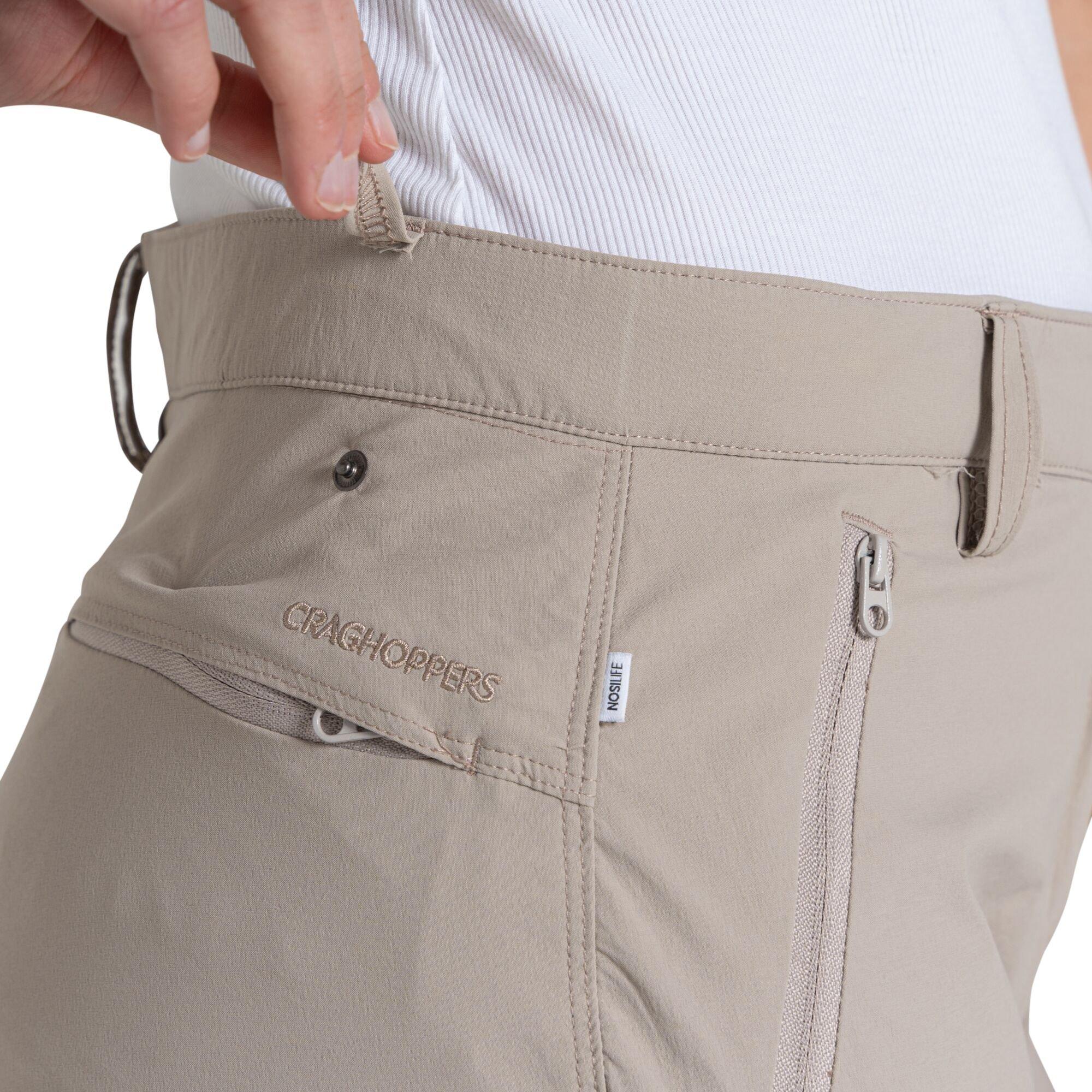 Women's NosiLife Pro Convertible Trousers III - Cream - Image 4