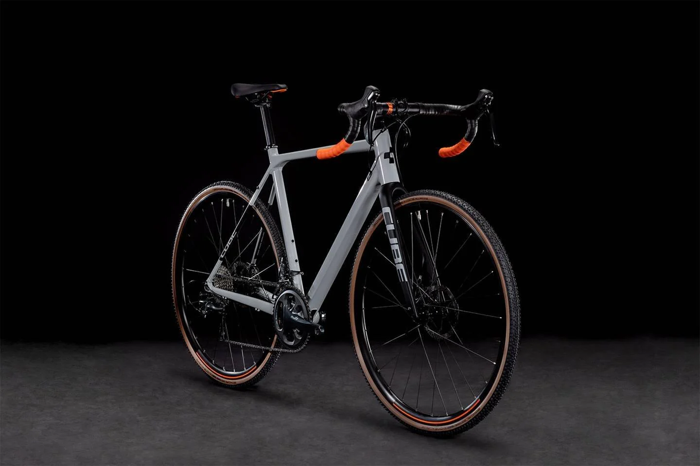 Cross Race Cyclocross Bike - 2022 - Grey/Orange - Image 6