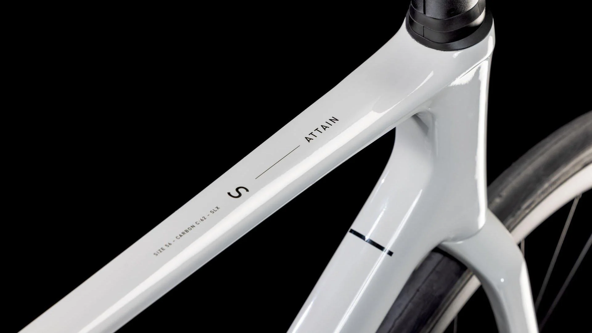 Attain C:62 SLX Road Bike - White - Image 2
