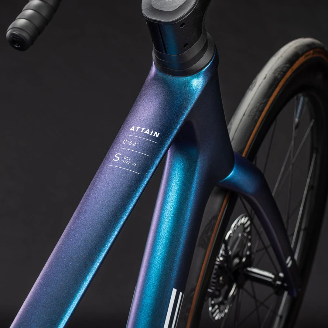 Attain C:62 SLT Road Bike - Blue - Image 3