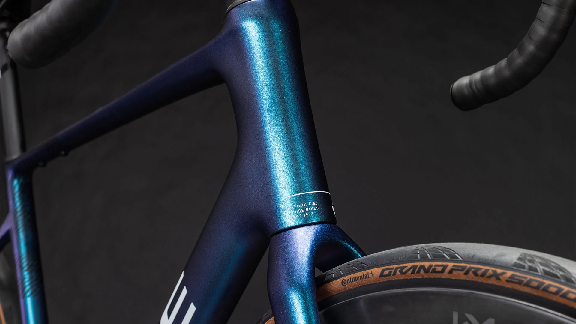 Attain C:62 SLT Road Bike - Blue - Image 7