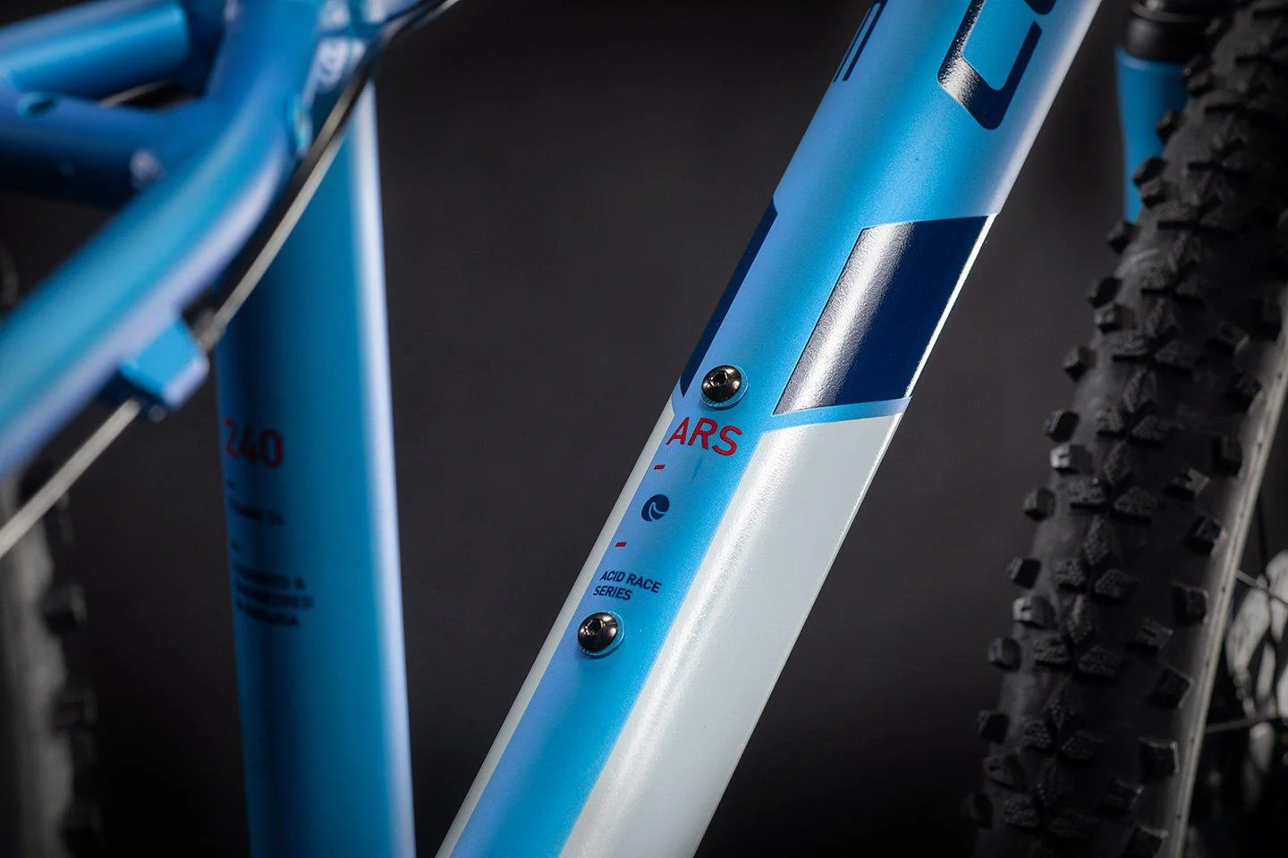 Acid 240 Disc Kid's Bike - Ice Blue - Image 4