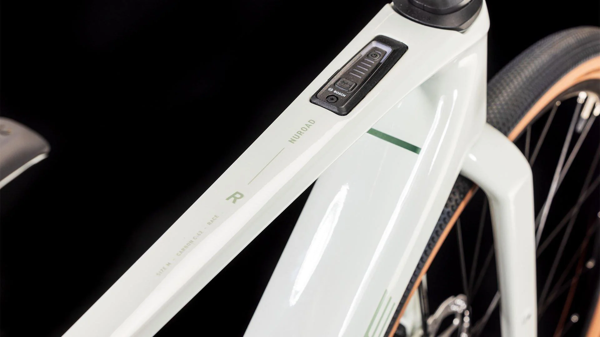 Nuroad Hybrid C:62 Race 400X Gravel E-Bike - White - Image 4