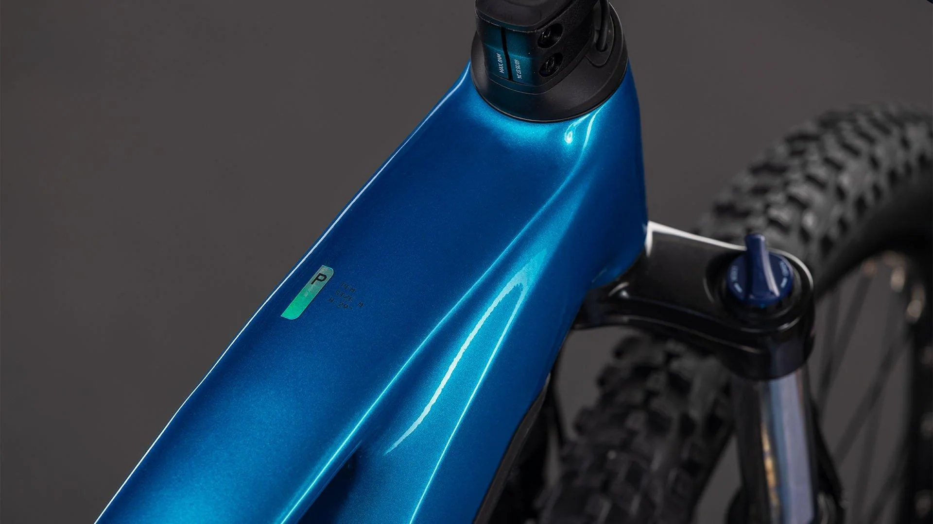 Reaction Hybrid Performance 600 Mountain E-Bike - Blue - Image 4