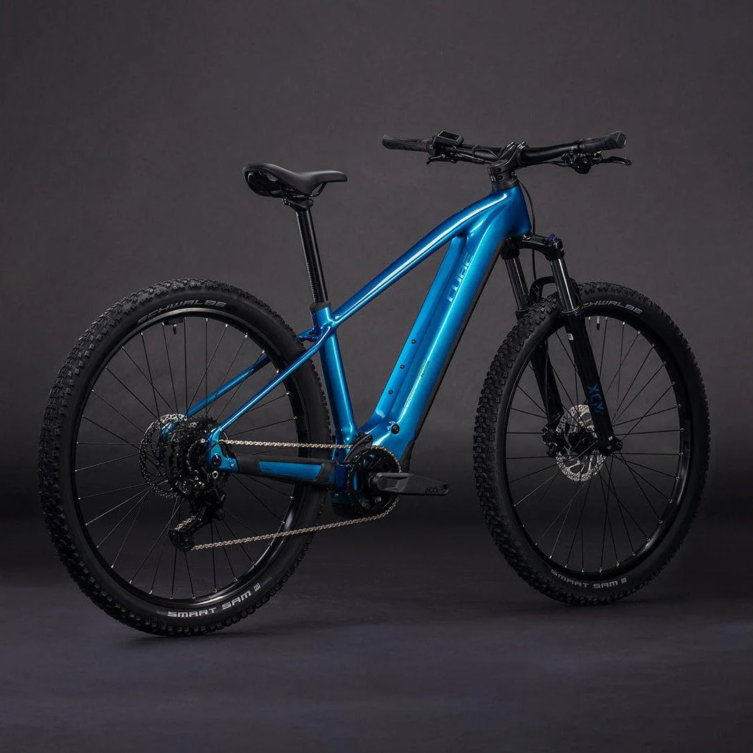 Reaction Hybrid Performance 600 Mountain E-Bike - Blue - Image 7