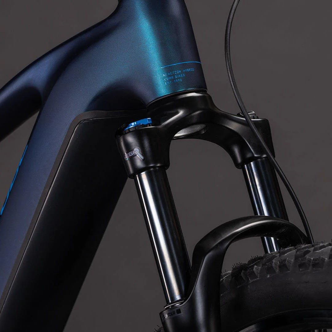 Reaction Hybrid Pro 800 Mountain E-Bike - Navy - Image 6