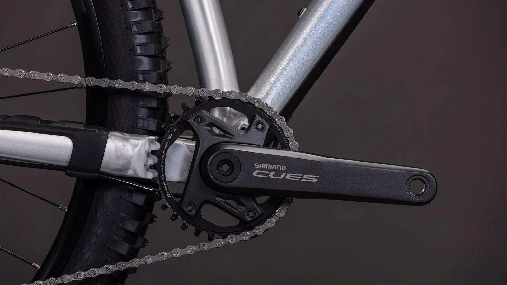Reaction TM ONE Mountain Bike - Silver / Blue - Image 3
