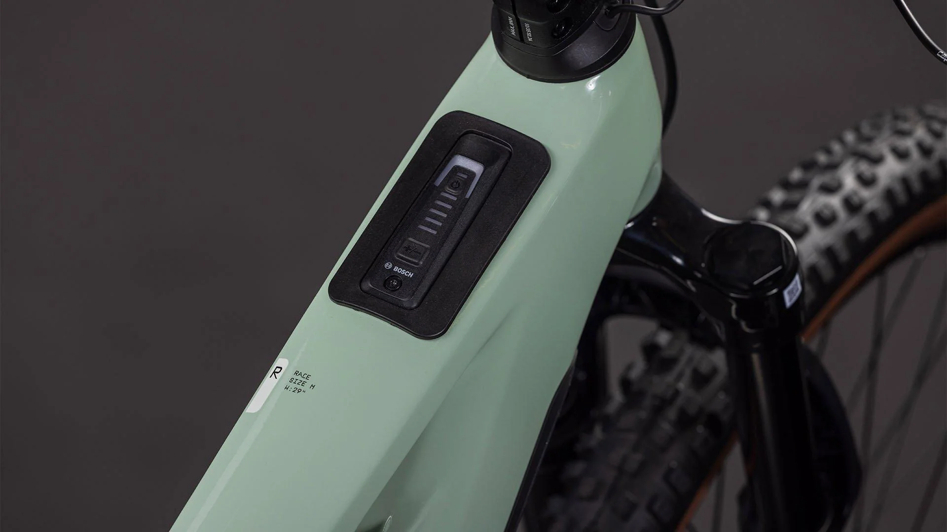 Stereo Hybrid One44 HPC Race 800 E-Mountain Bike - Green - Image 3