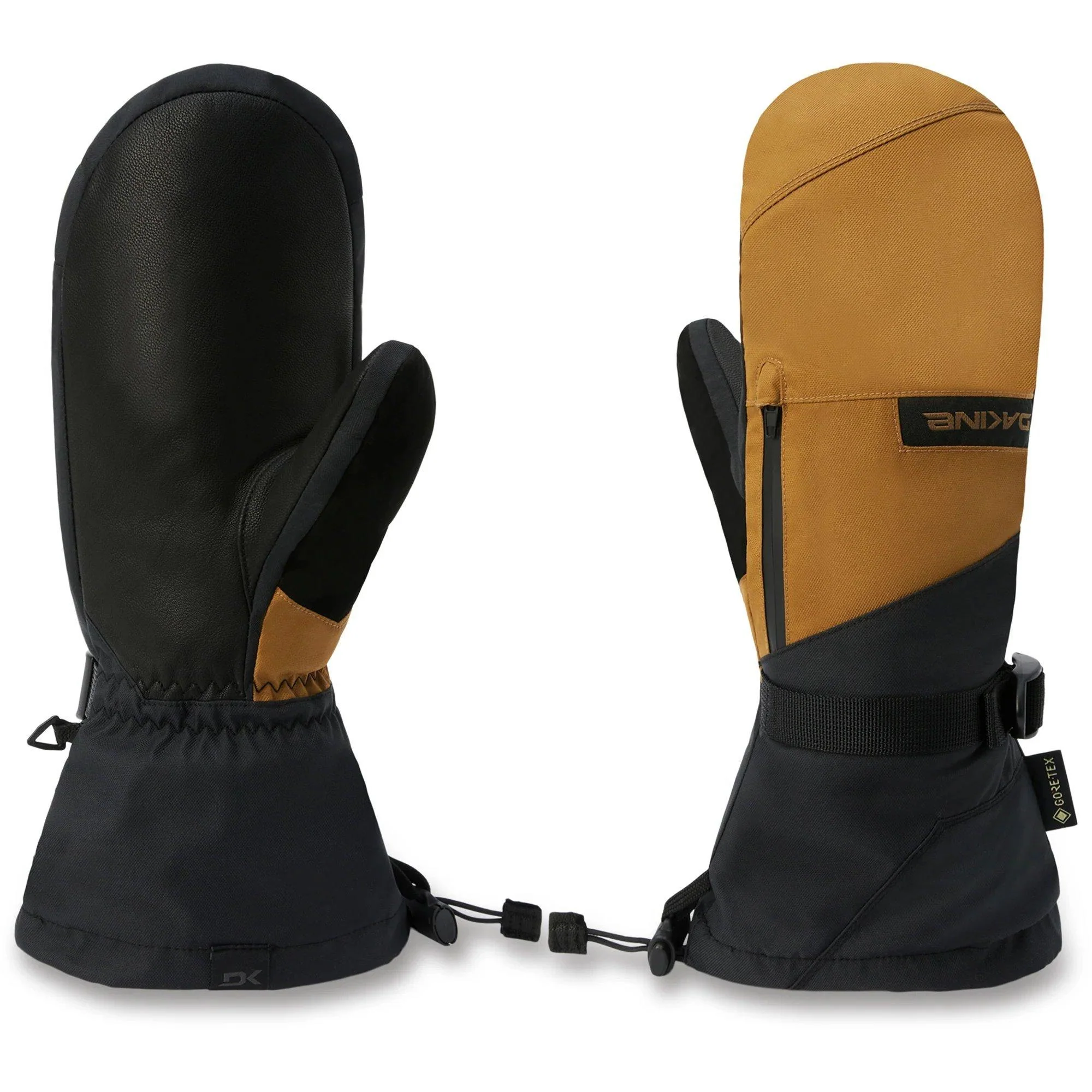 Men's Leather Titan GORE-TEX Gloves Mitts - Brown