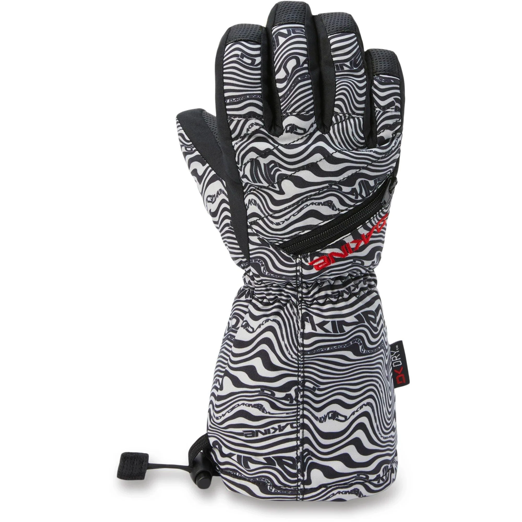Kids' Tracker Gloves - Black / White - Image 2