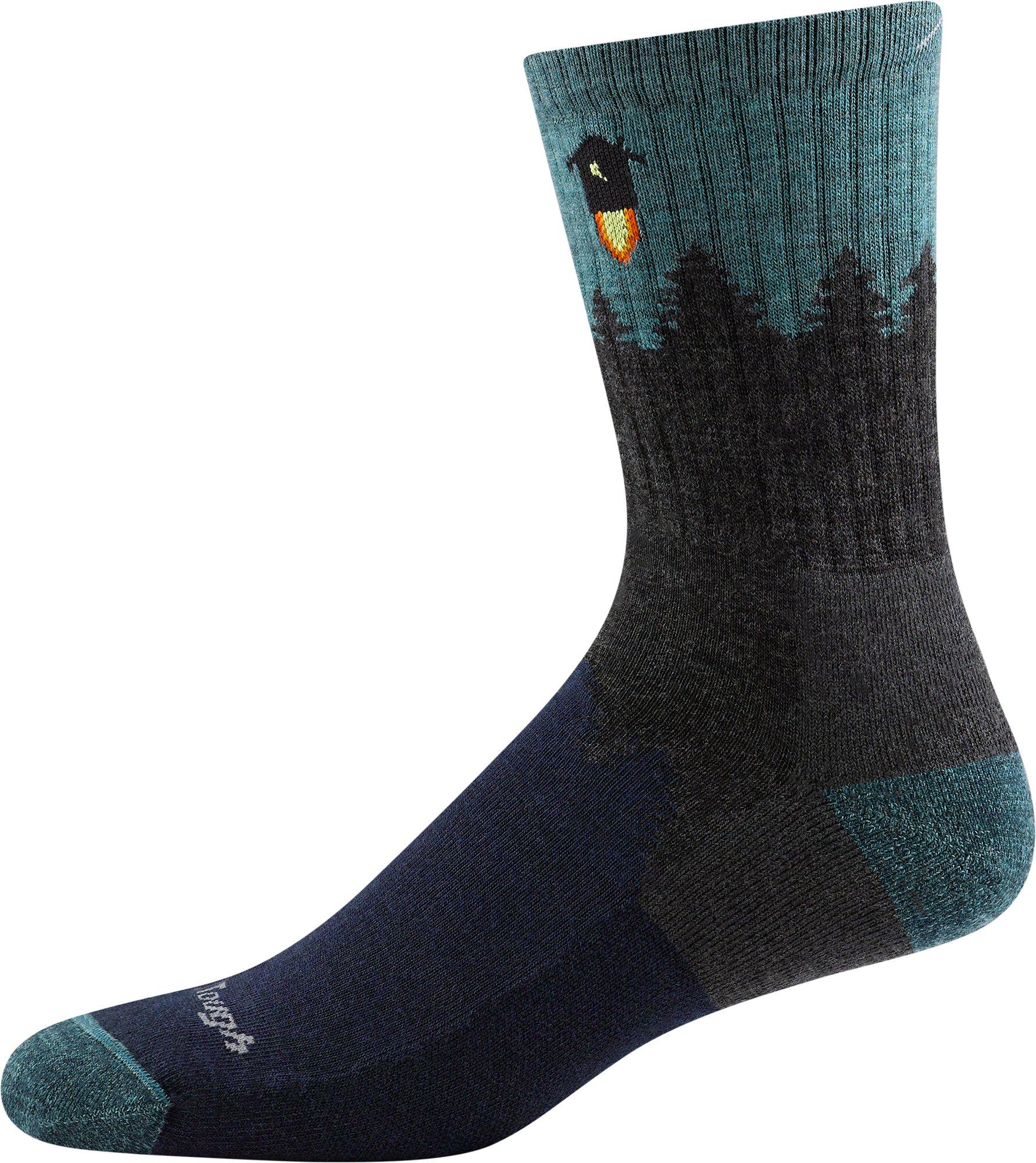 Men's Number 2 Micro Crew Hiking Socks - Grey - Image 3