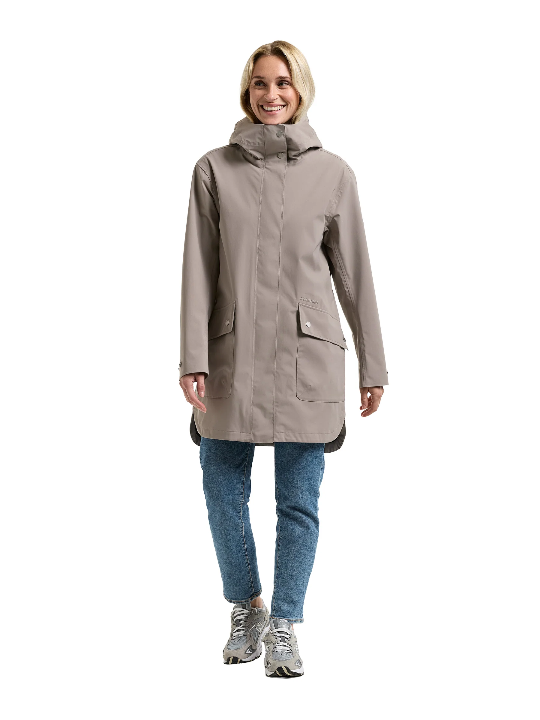 Women's Gwen Parka Jacket - Brown - Image 7