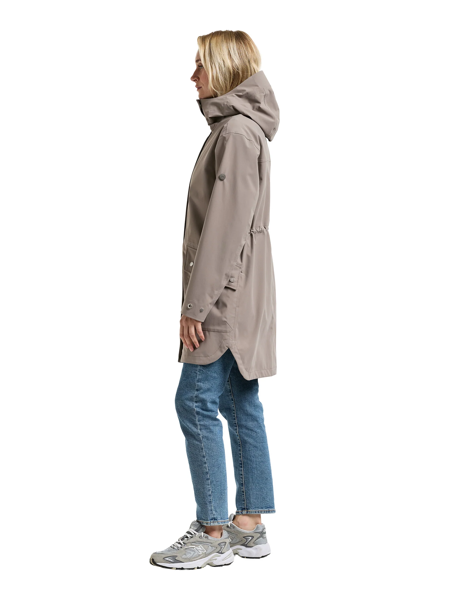 Women's Gwen Parka Jacket - Brown - Image 9