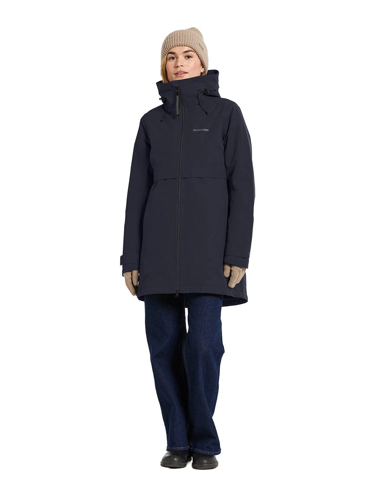 Women's Helle Parka 6 - Navy - Image 6