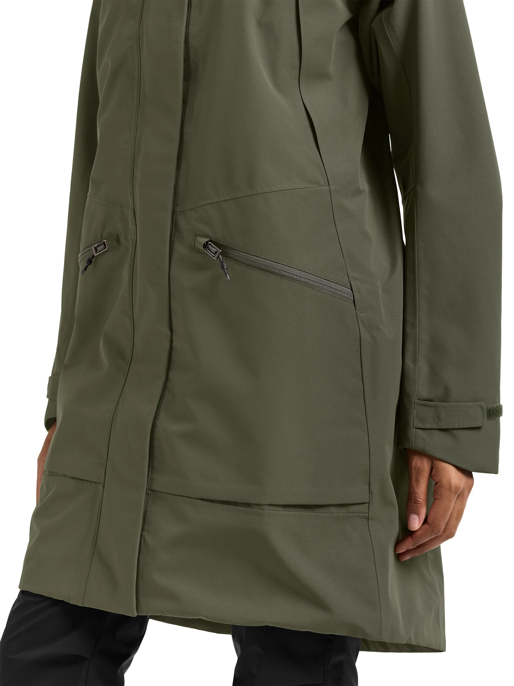 Women's Ilma Parka Jacket - Green - Image 6