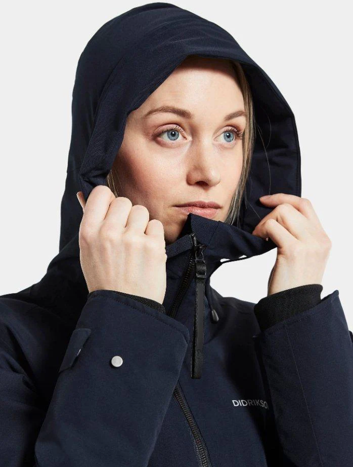 Women's Helle Parka - Dark Night Blue - Image 5