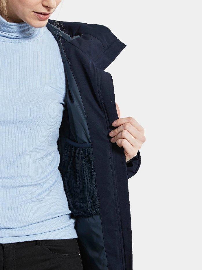 Women's Helle Parka - Dark Night Blue - Image 6