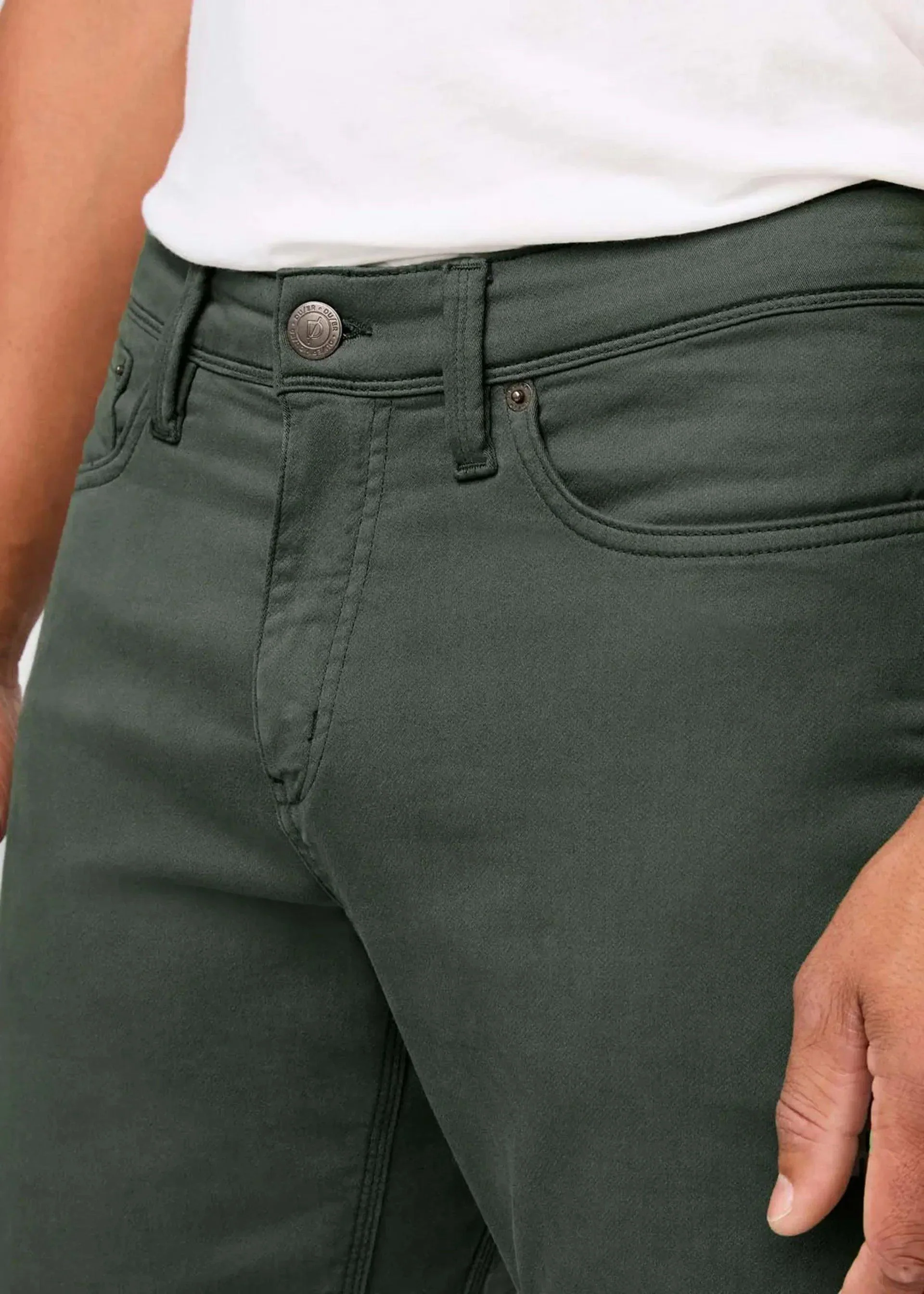 Men's No Sweat Relaxed Pant 32" Leg - Green - Image 2