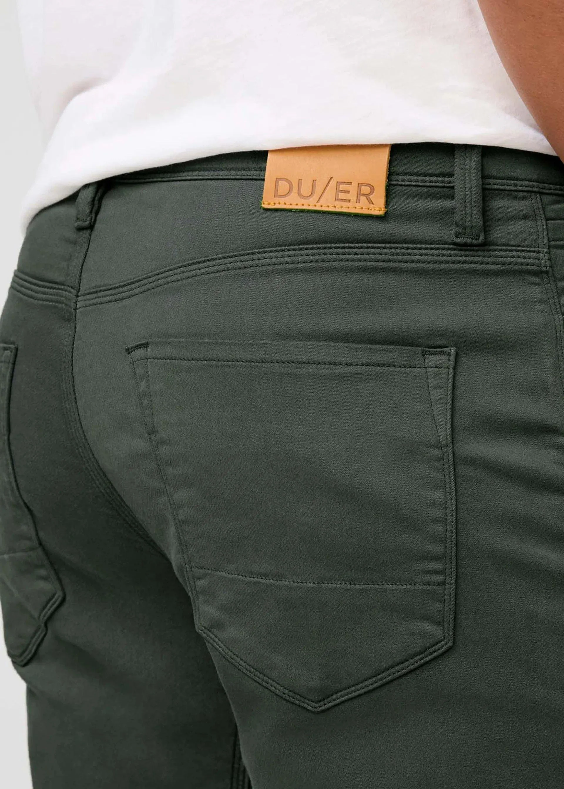 Men's No Sweat Relaxed Pant 32" Leg - Green - Image 3