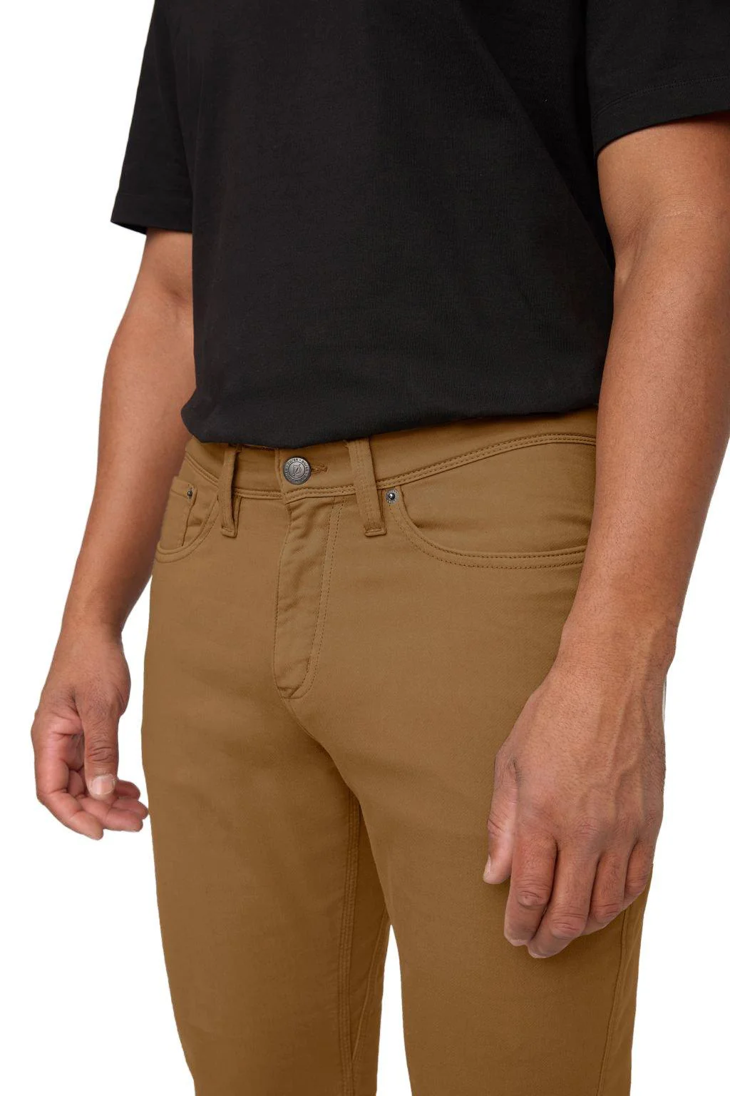 Men's No Sweat Relaxed 32" Pants - Brown - Image 3