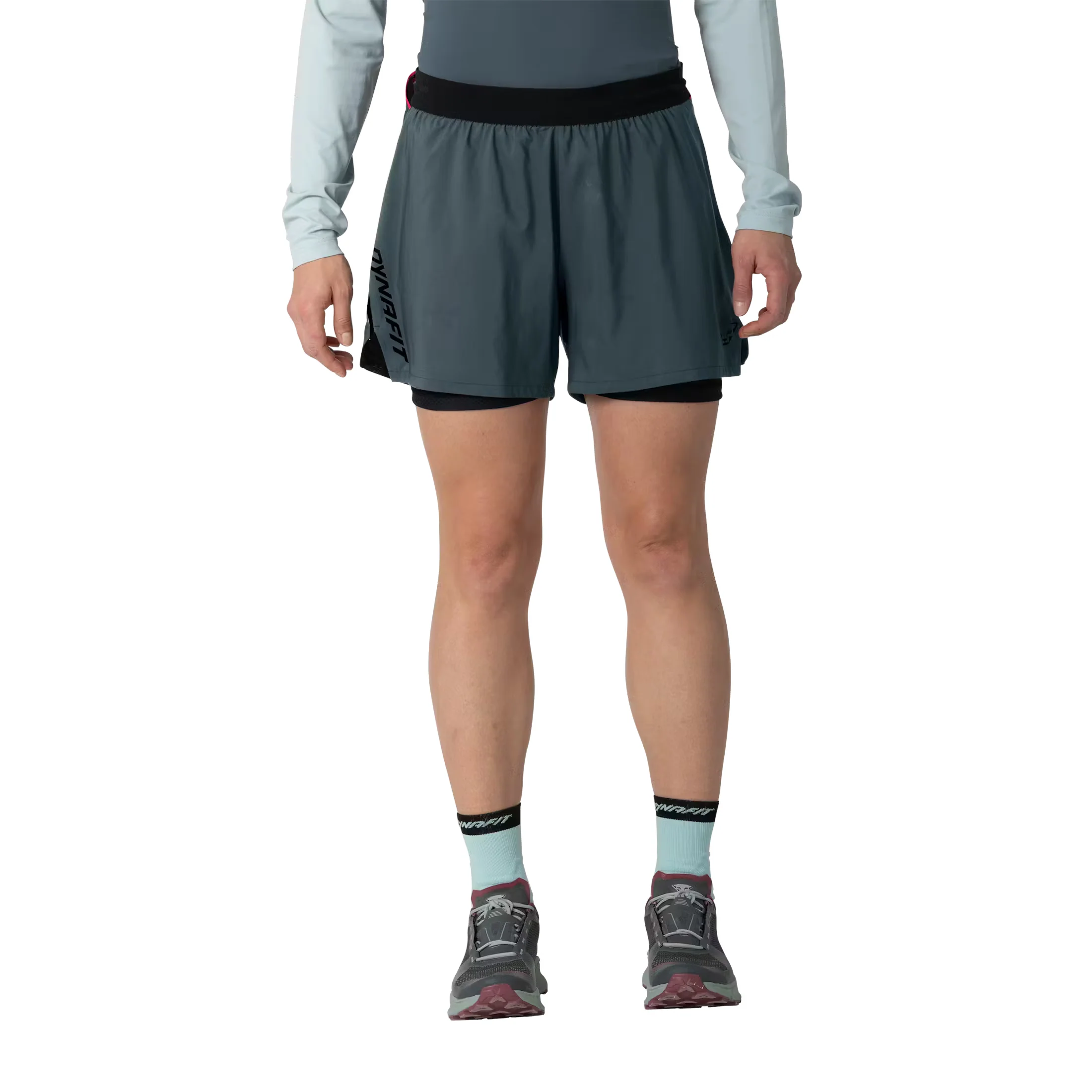 Women's Alpine Pro 2-in-1 Shorts - Blue - Image 2