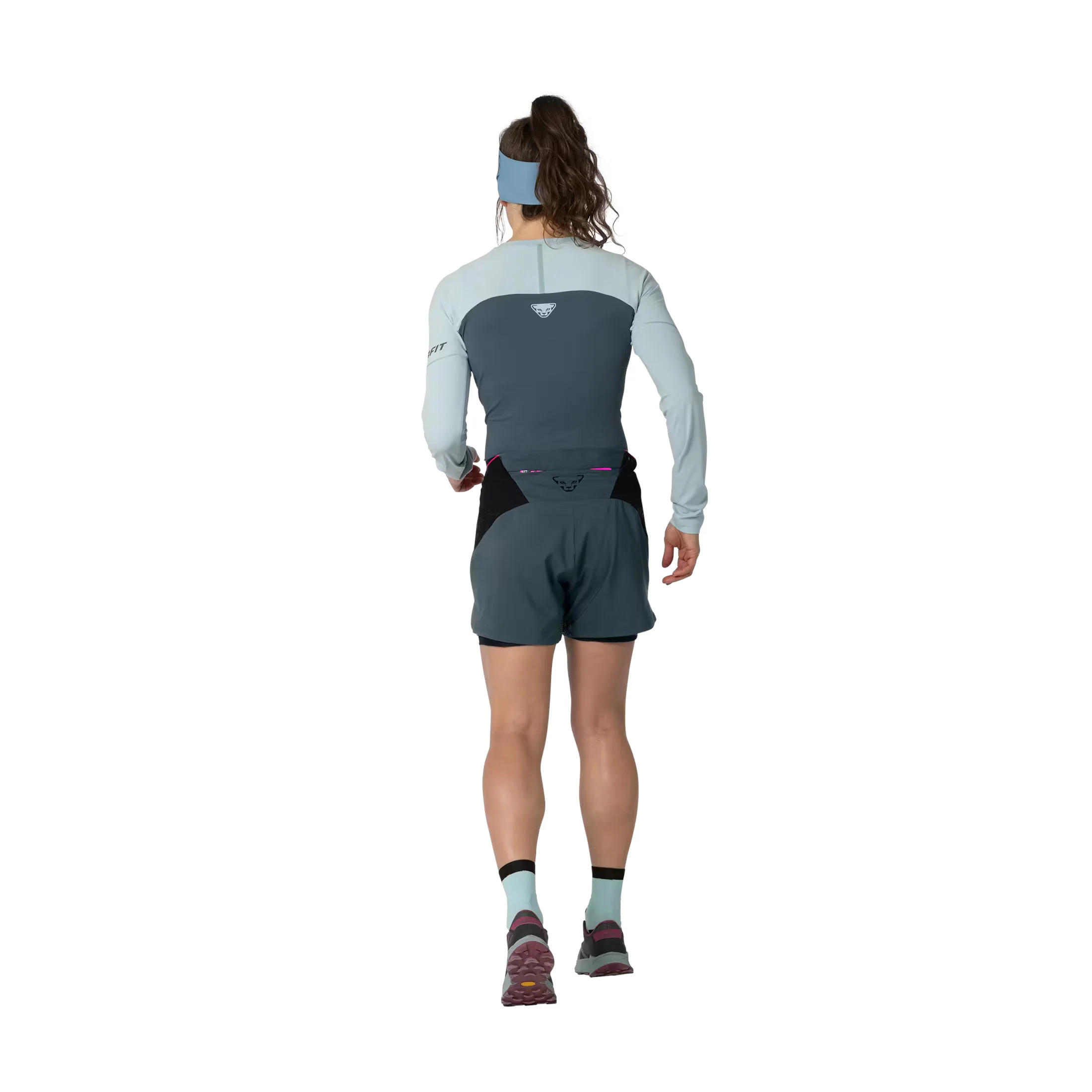 Women's Alpine Pro 2-in-1 Shorts - Blue - Image 4