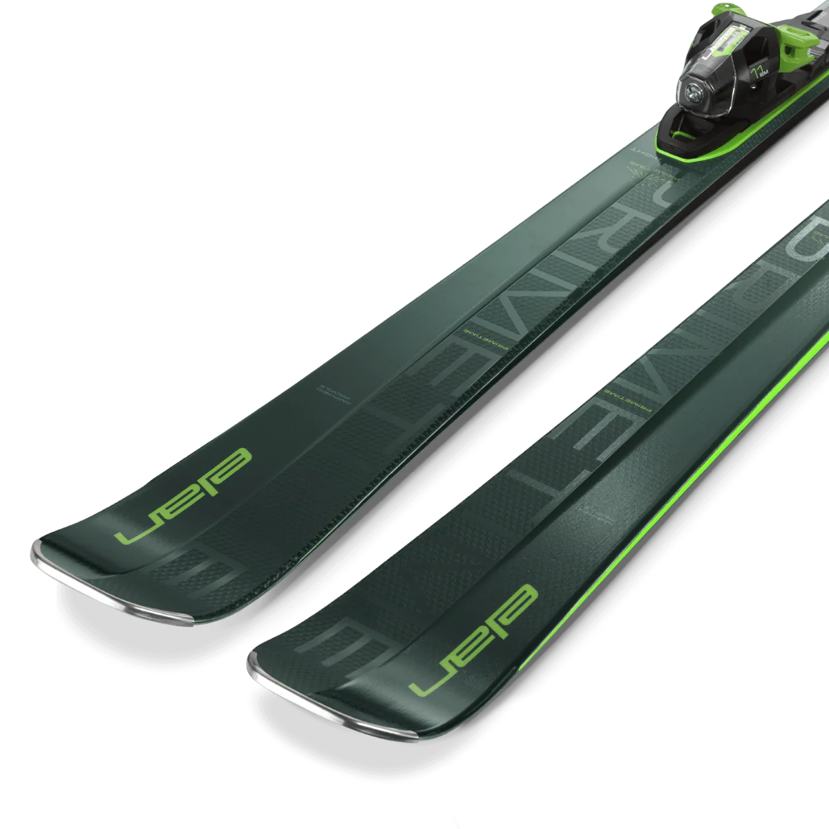 Men's Primetime 33 Skis + EM11 Binding - Green - Image 3