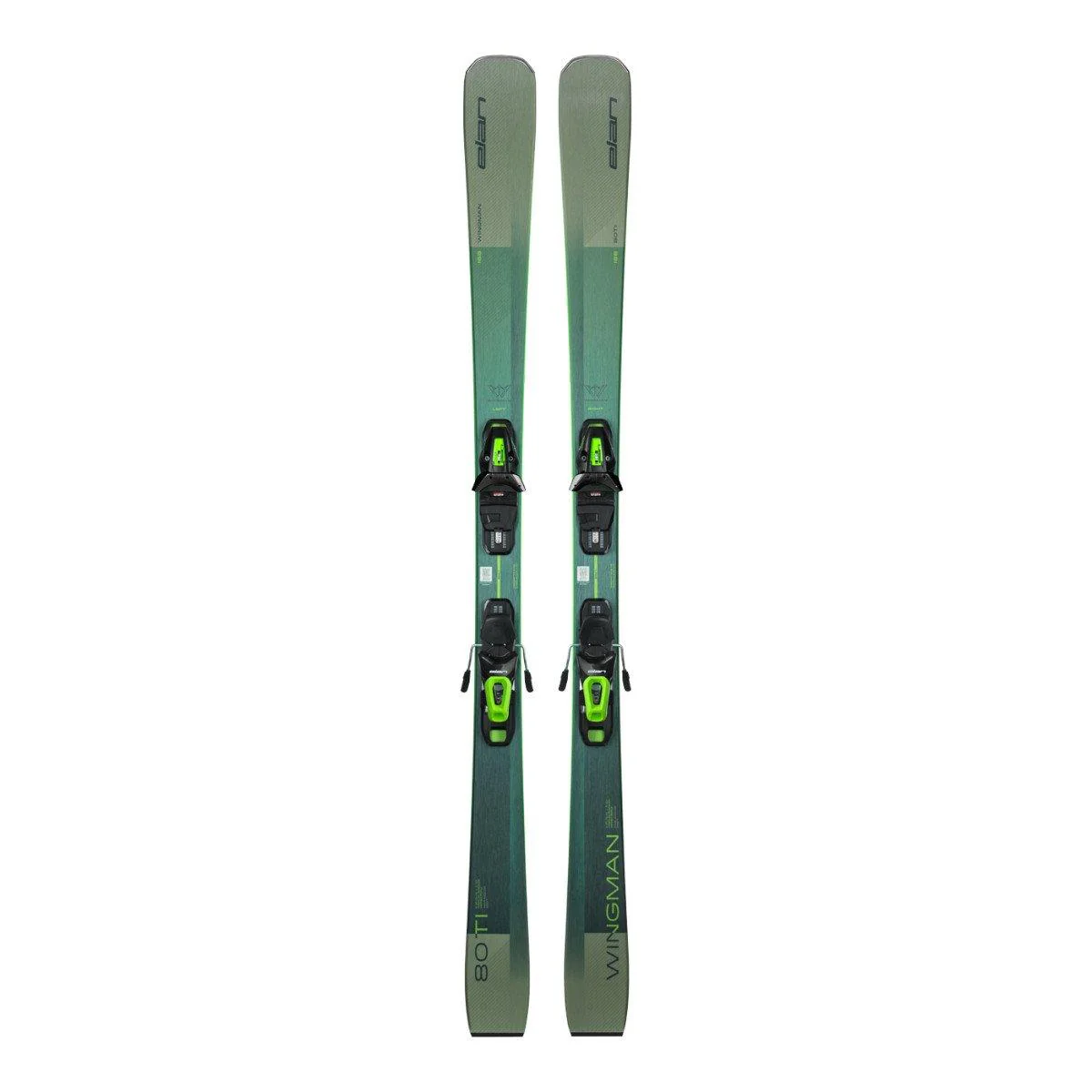 Men's Wingman 80Ti with EL10 Binding - Green
