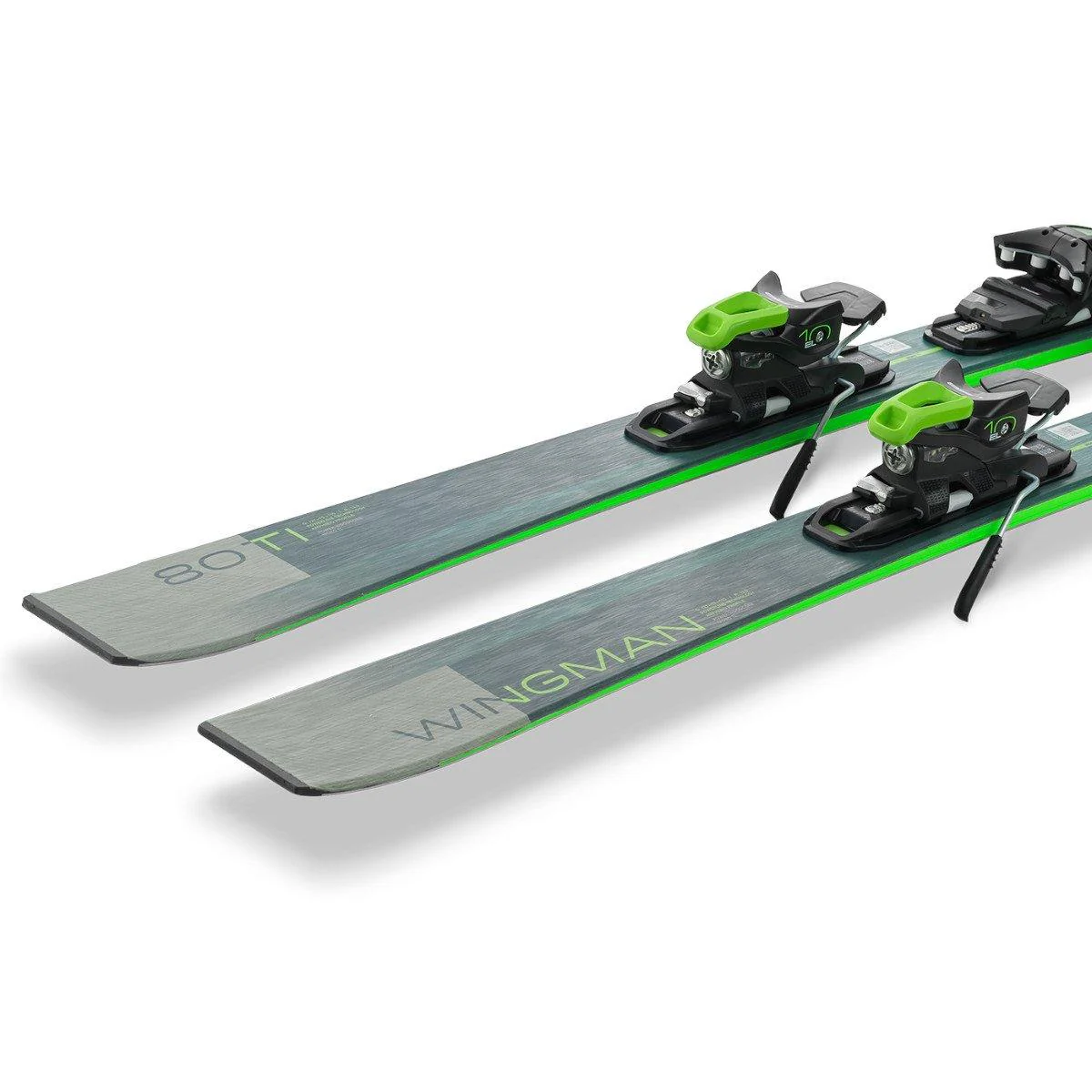 Men's Wingman 80Ti with EL10 Binding - Green - Image 5
