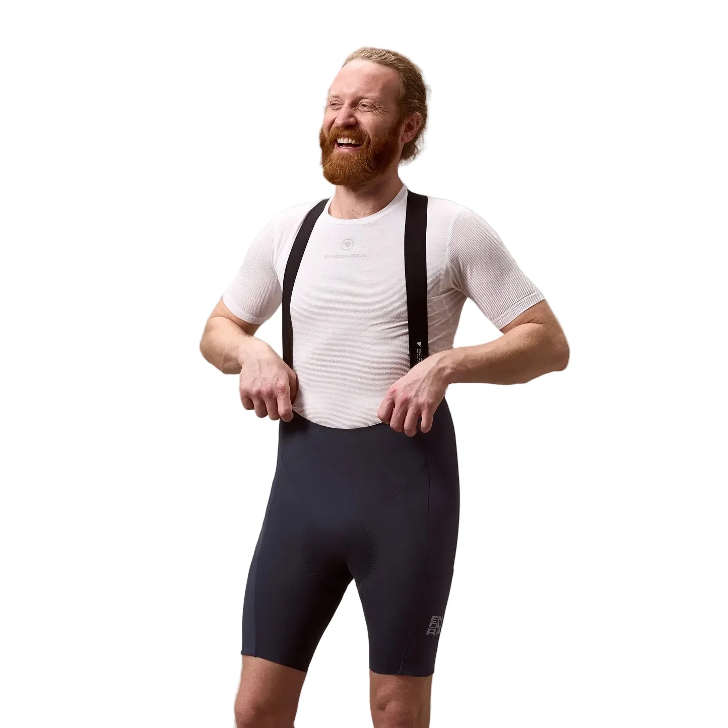 Men's AllTrack Ride Bib Shorts - Grey - Image 4