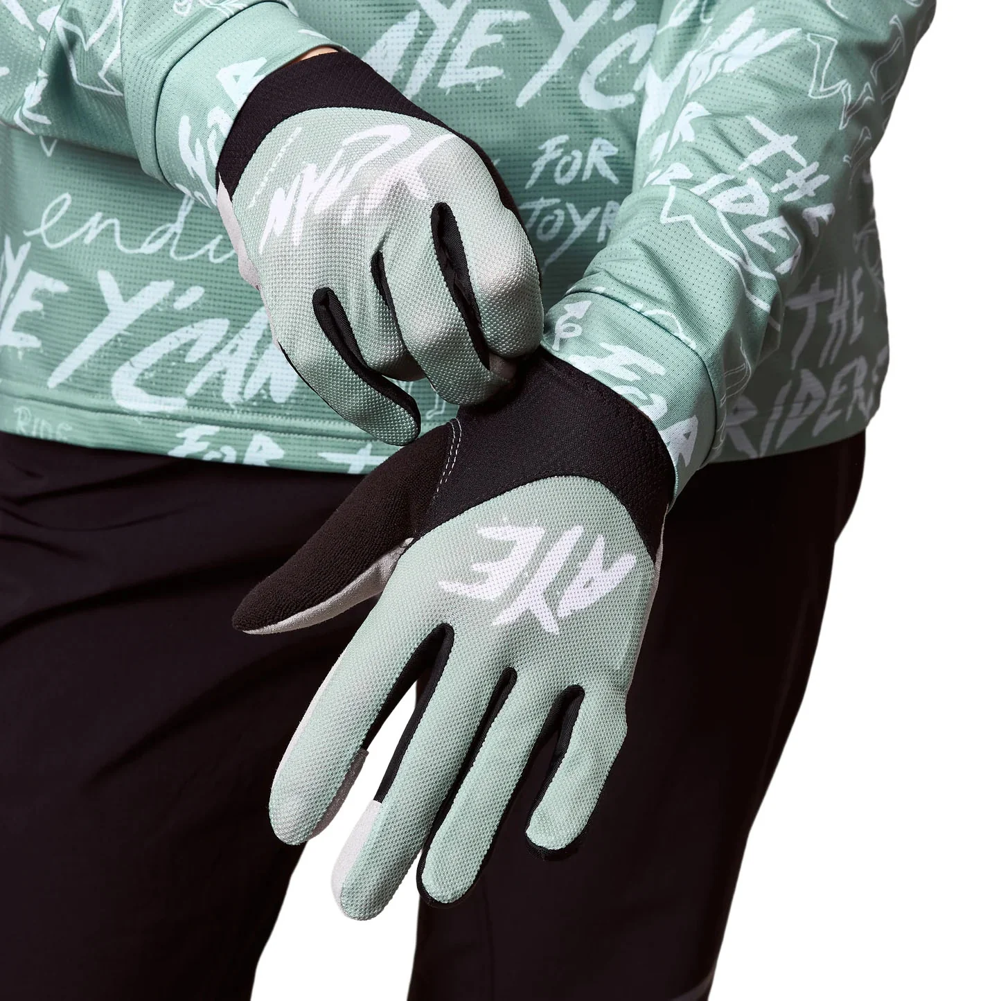 Women's Hummvee Lite Icon Gloves - Green - Image 3