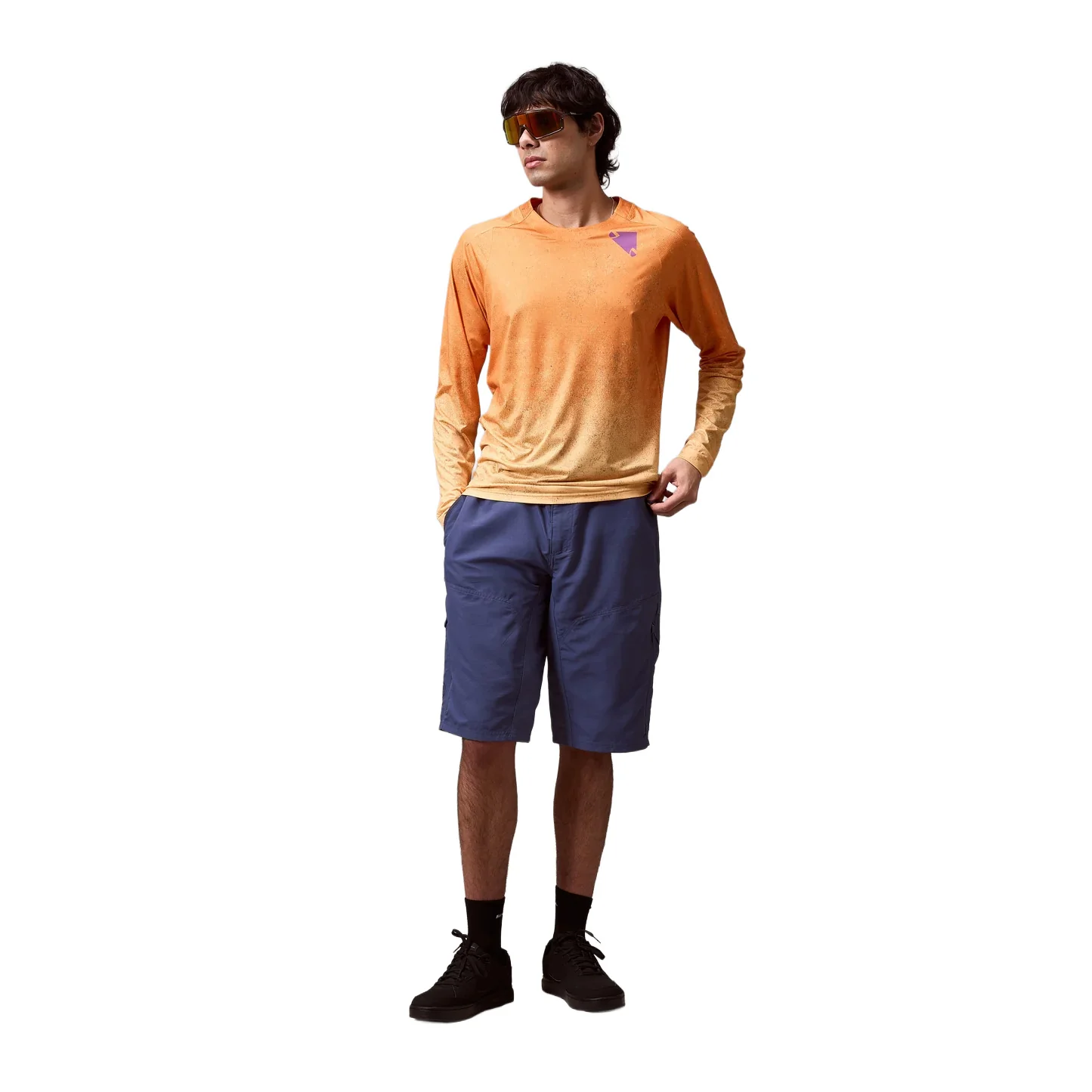 Men's Hummvee Shorts with Liner - Navy - Image 4